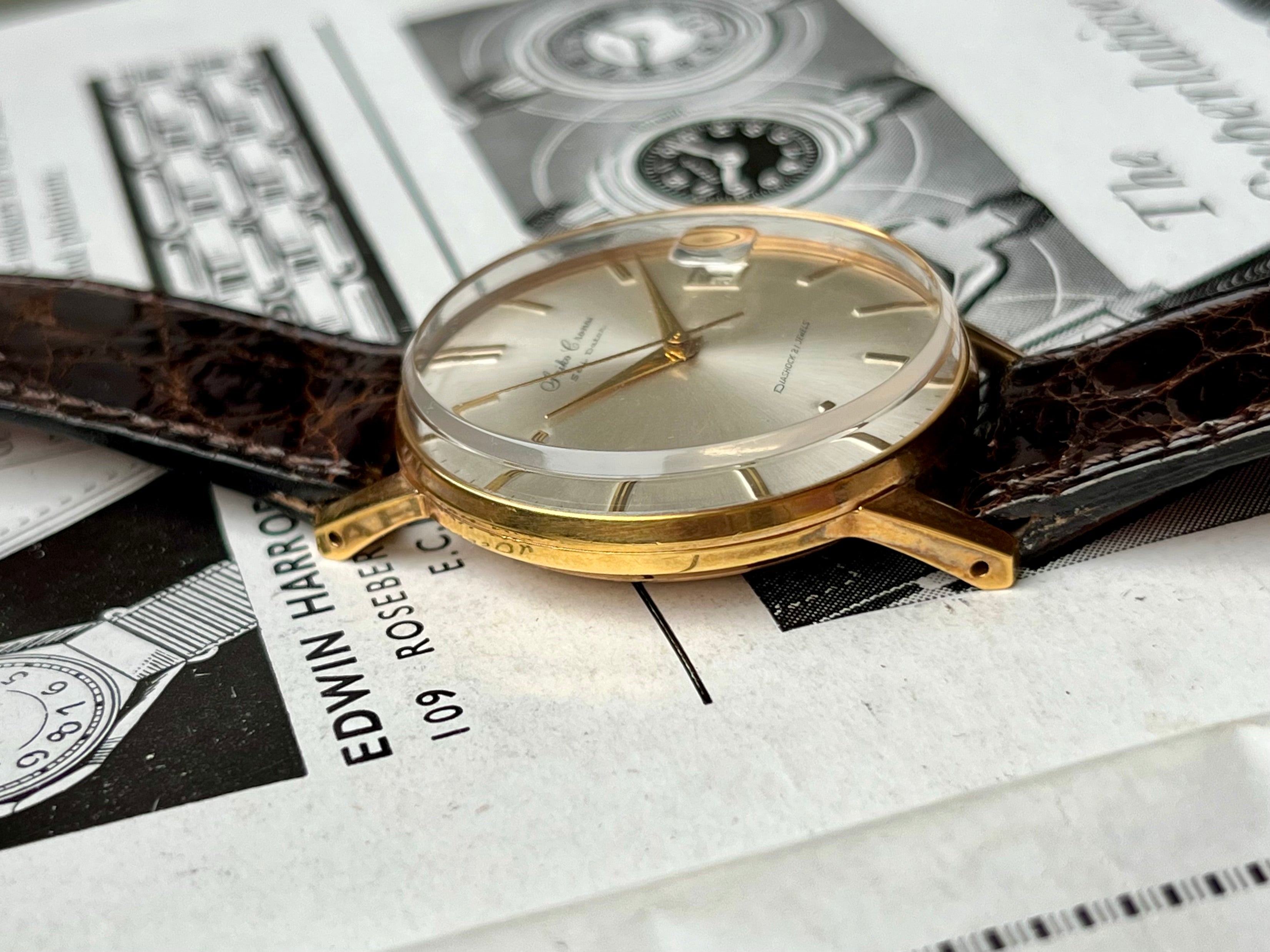 Vintage Seiko Cronos Self-Dater 15020 1960s – WatchEra