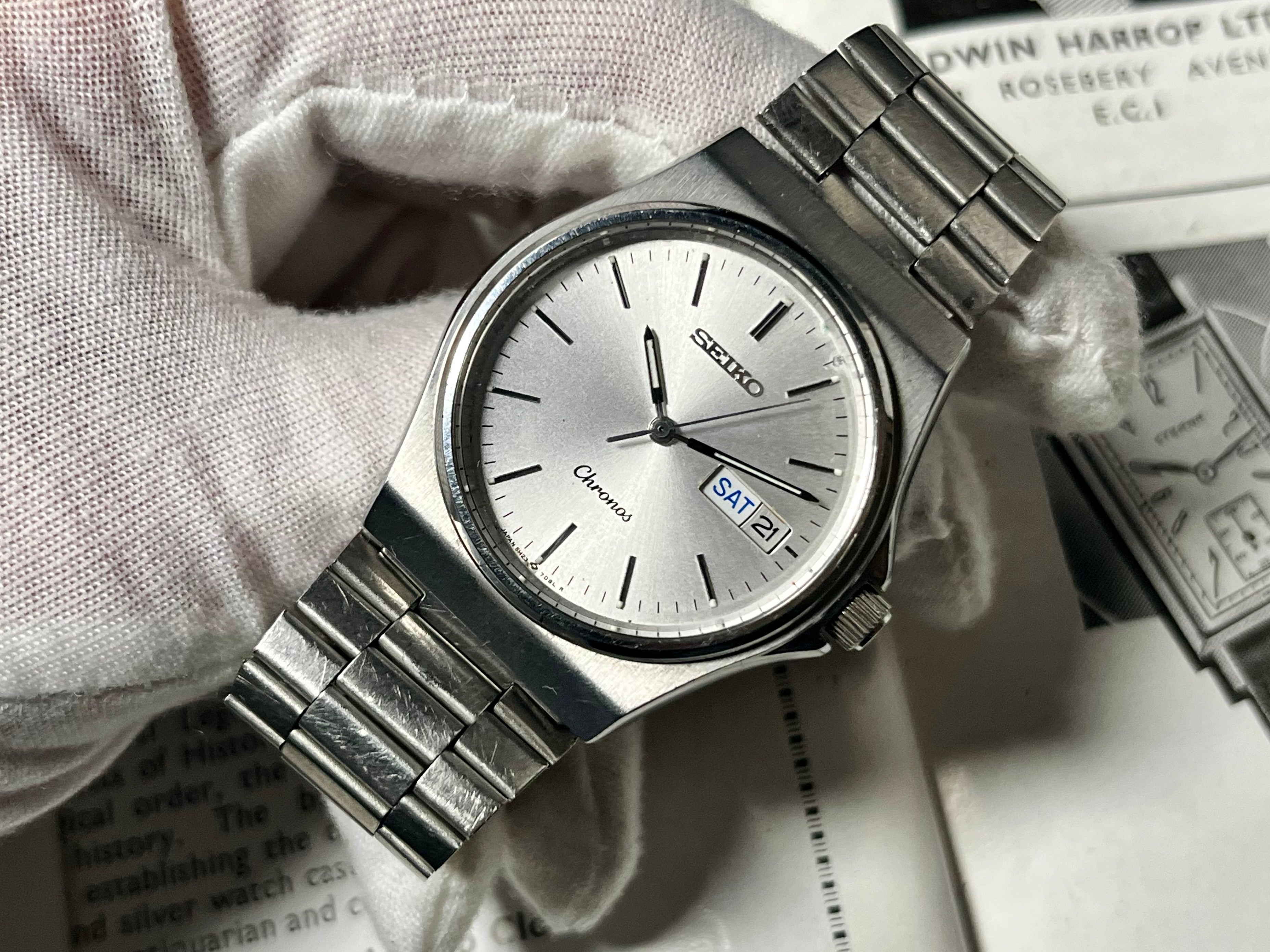 Vintage Seiko Chronos 5H23-7D20 1980 – WatchEra