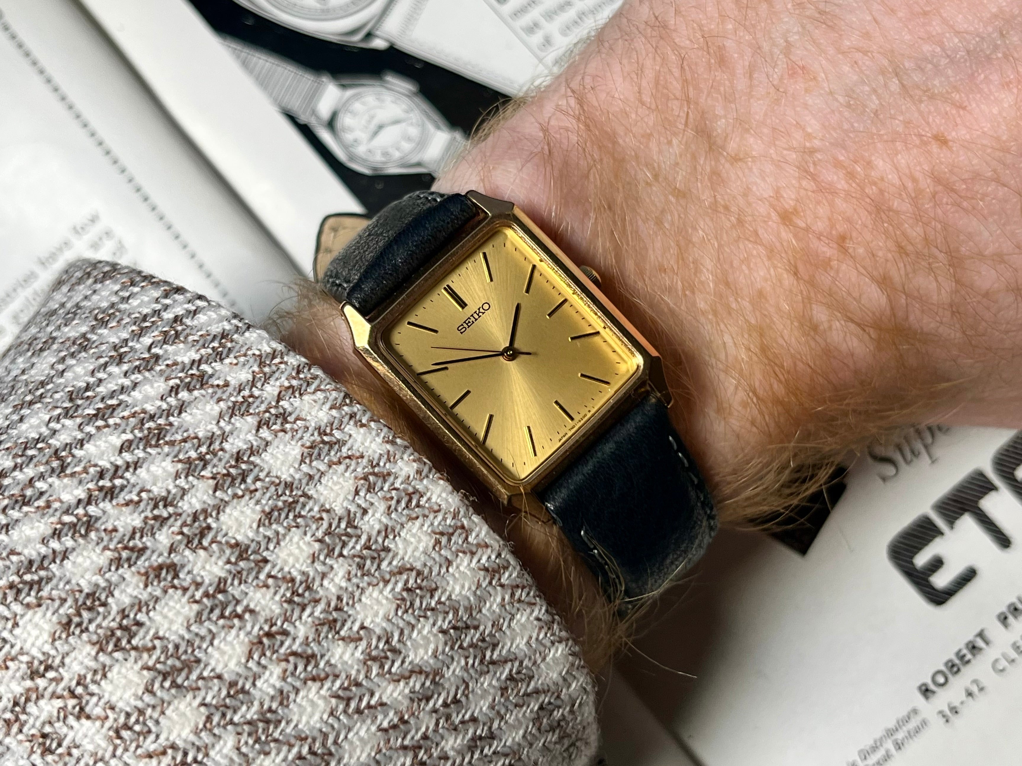 Vintage Seiko Tank 7N01-5180 2004 – WatchEra