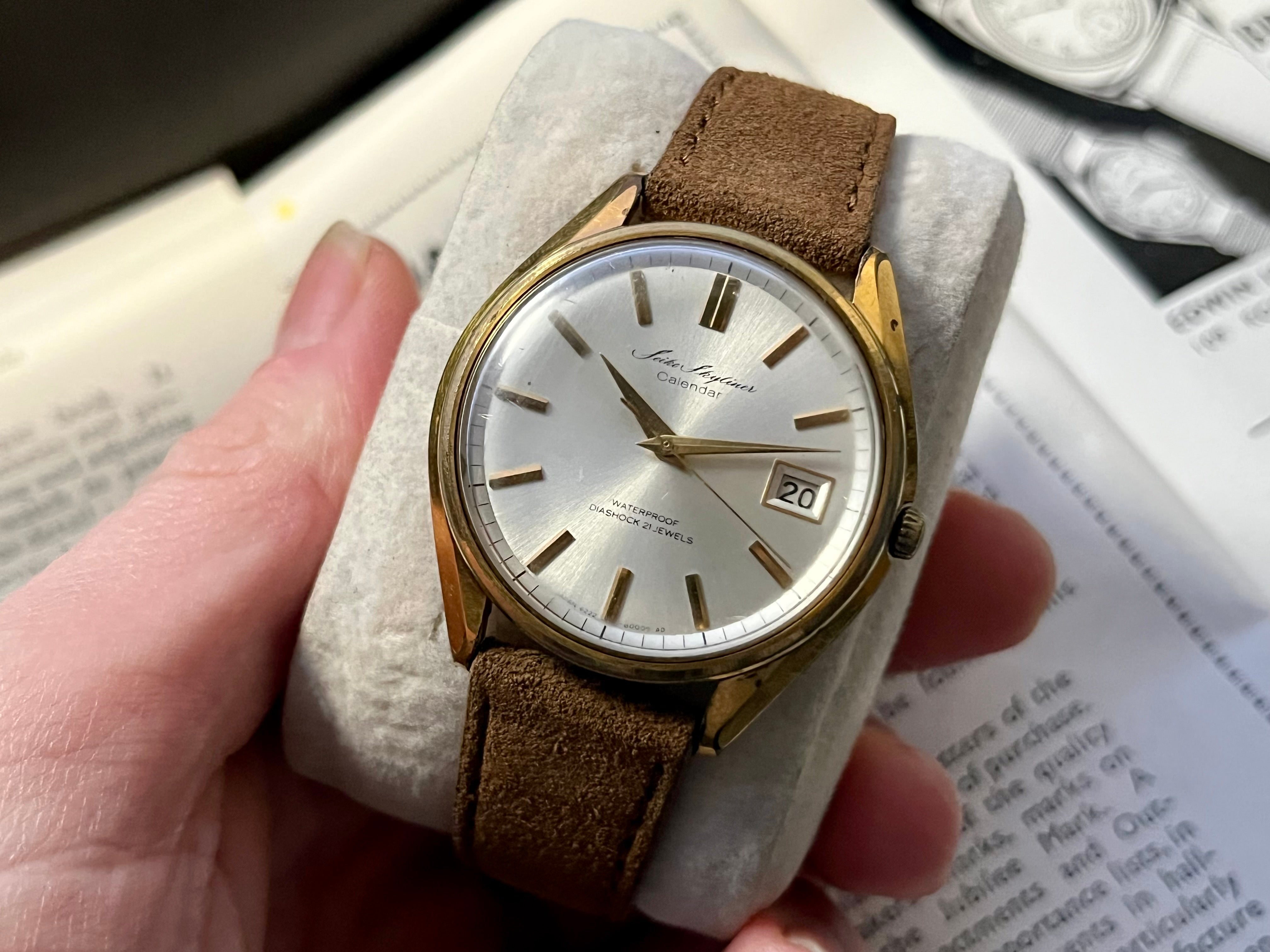 Vintage Seiko Skyliner Calendar 6222-8000 1965 – WatchEra