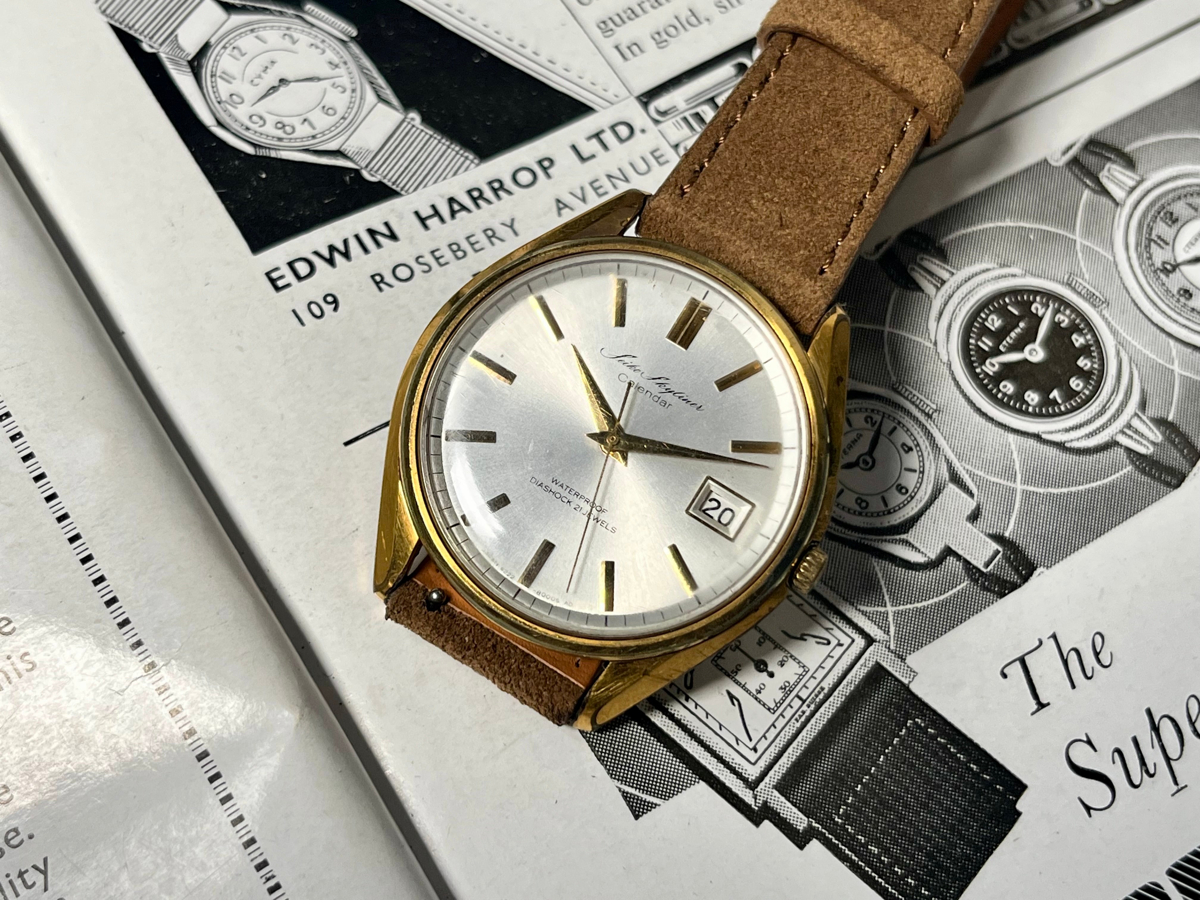 Vintage Seiko Skyliner Calendar 6222-8000 1965 – WatchEra