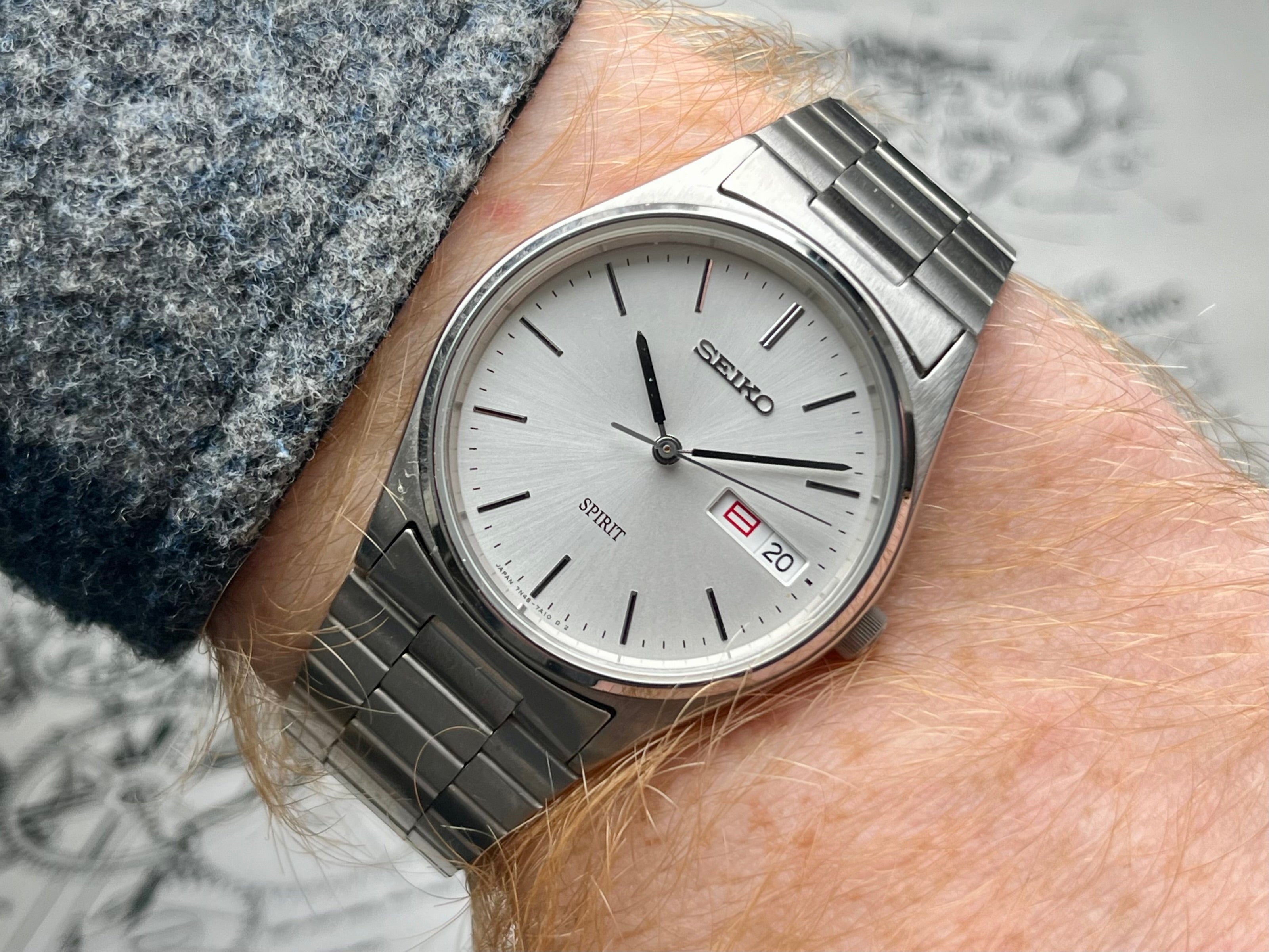 Vintage Seiko Spirit 7N48-7A00 1994 Quartz Watch – WatchEra