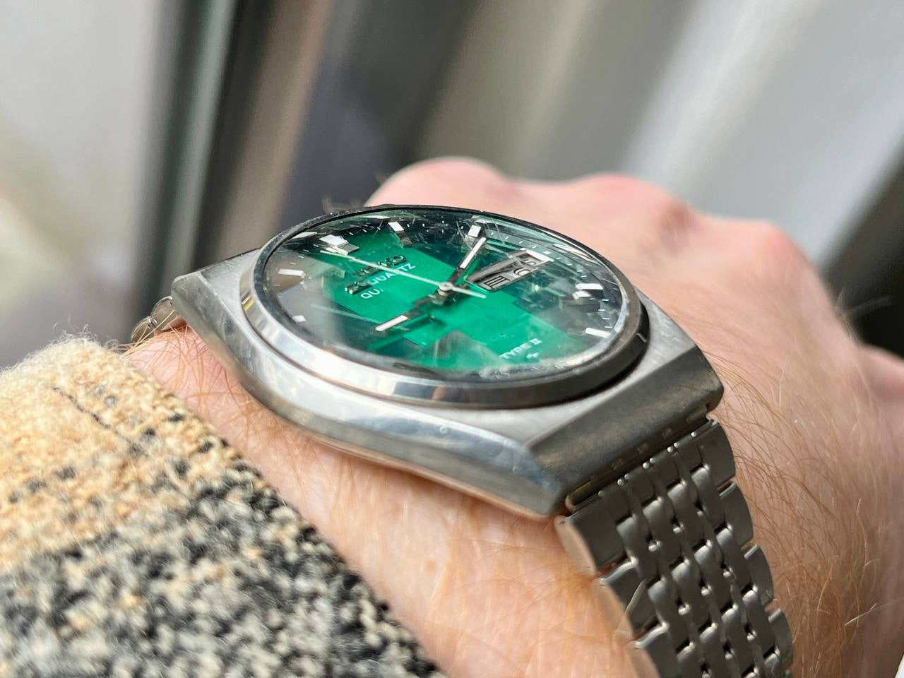 SEIKO 7123-8020 Type II クォーツ Vintage Seiko Horloge Type II 7123-8020 Quartz 1978 JDM