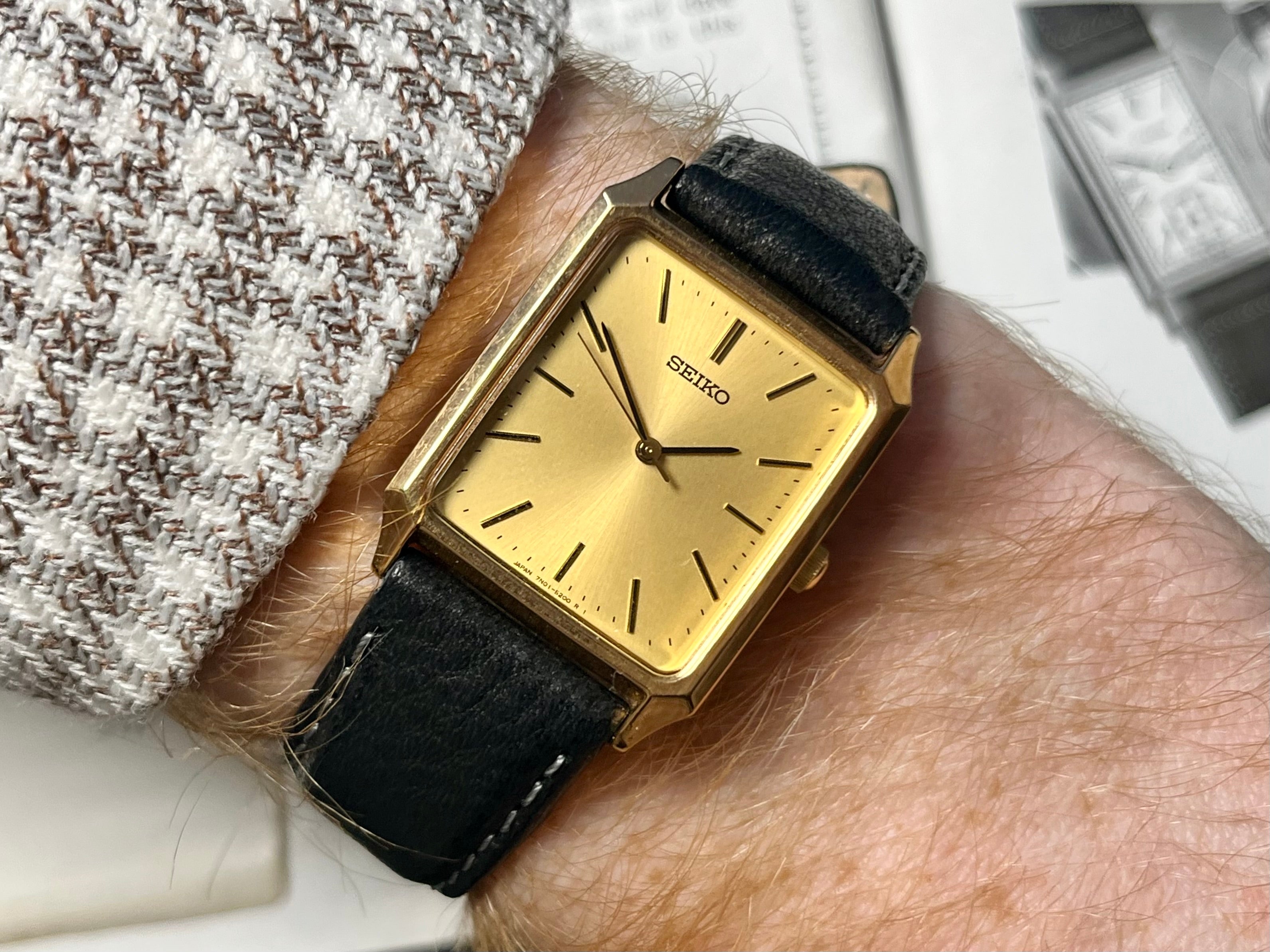 Vintage Seiko Tank 7N01-5180 2004 – WatchEra