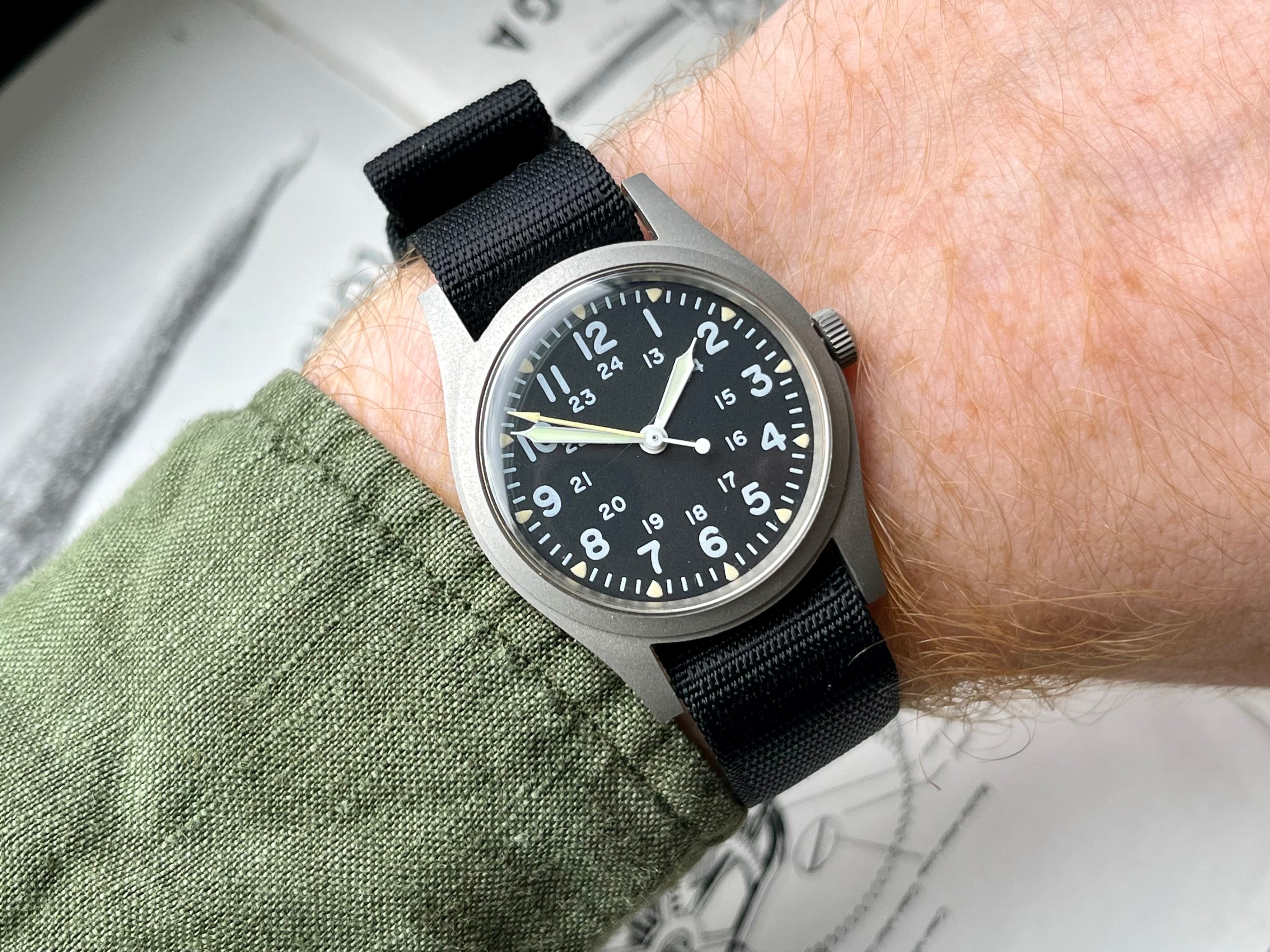 Military Issued Hamilton GG-W-113 Field Watch Mechanical