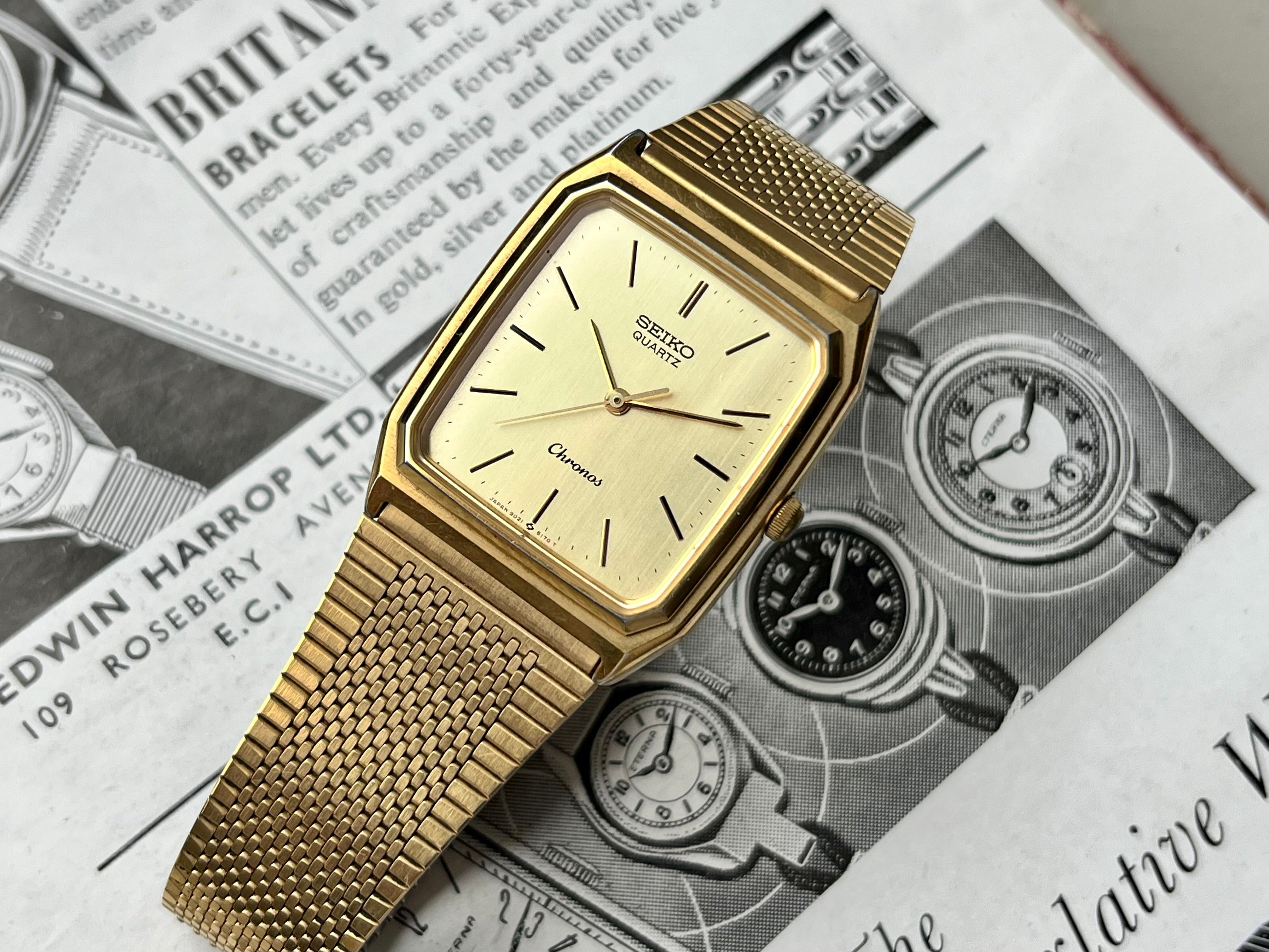 Vintage Seiko Chronos 9021-5130 1984 Watch – WatchEra