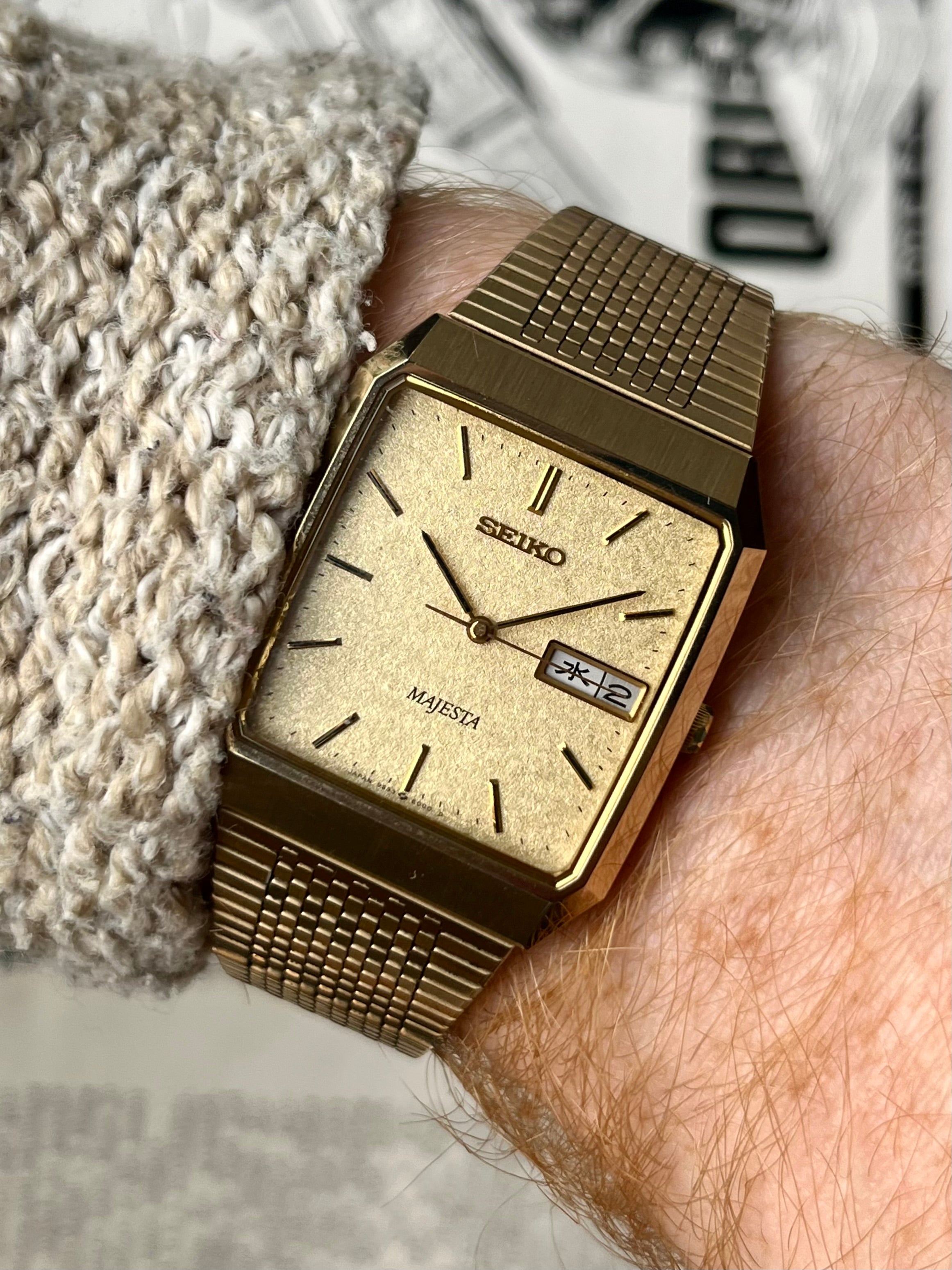 Mint* Vintage Seiko Majesta 9533-5000 Twin-Quartz 1988 – WatchEra