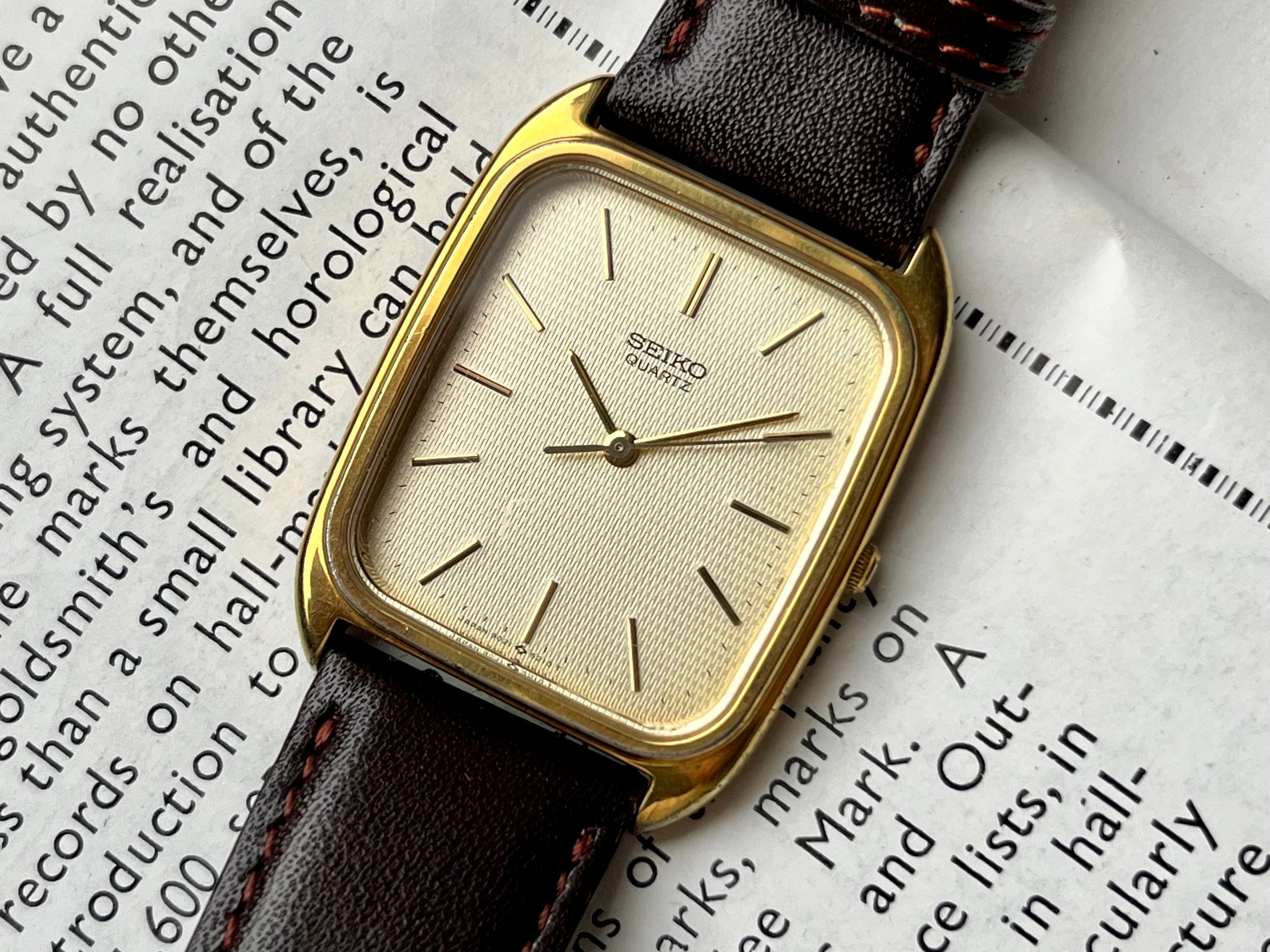 Seiko Chariot 2C21‑5180 ゴールド タンク（Vintage Seiko