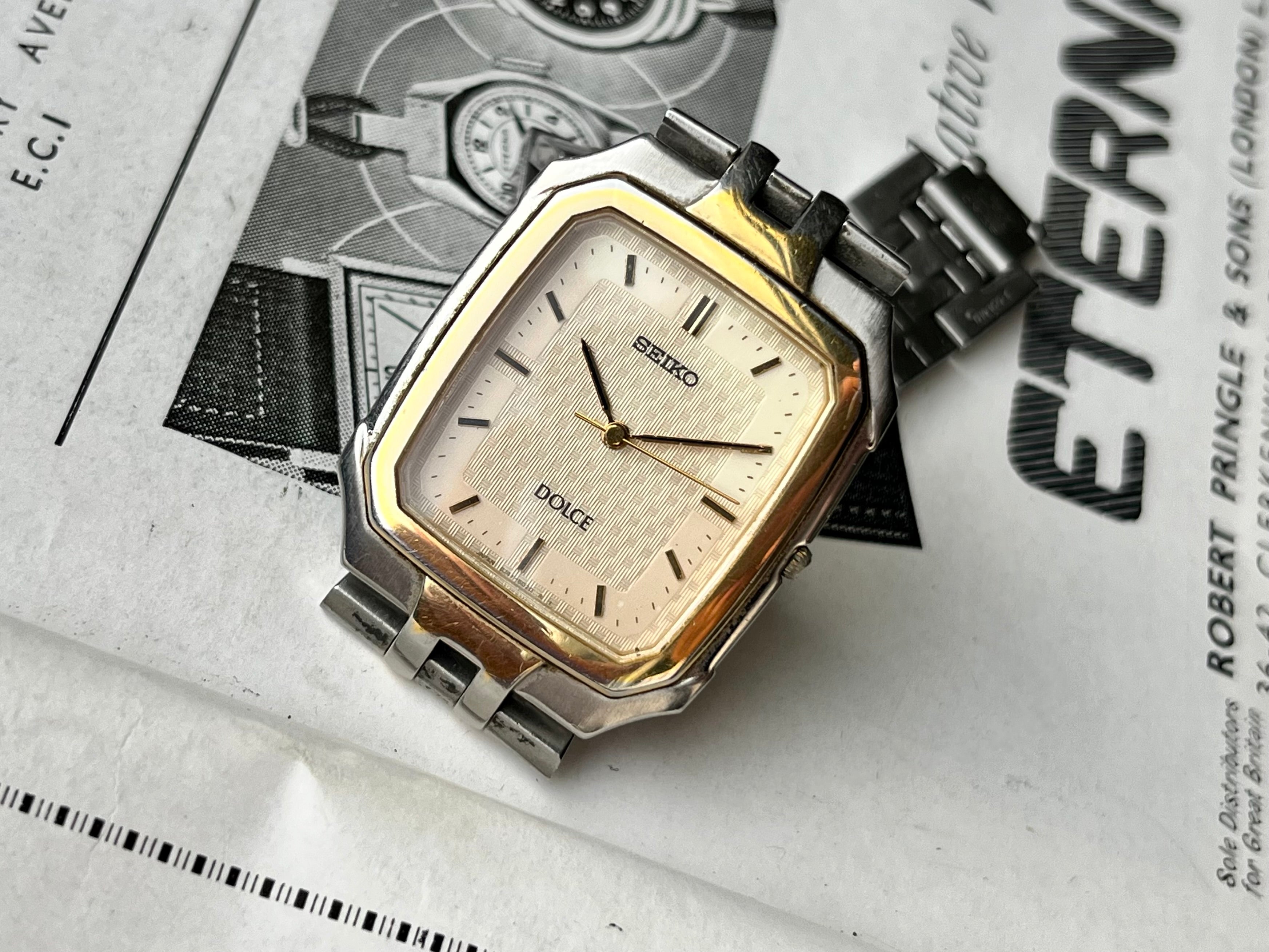 Vintage Seiko Dolce 8J41-5020 Watch 1997 – WatchEra