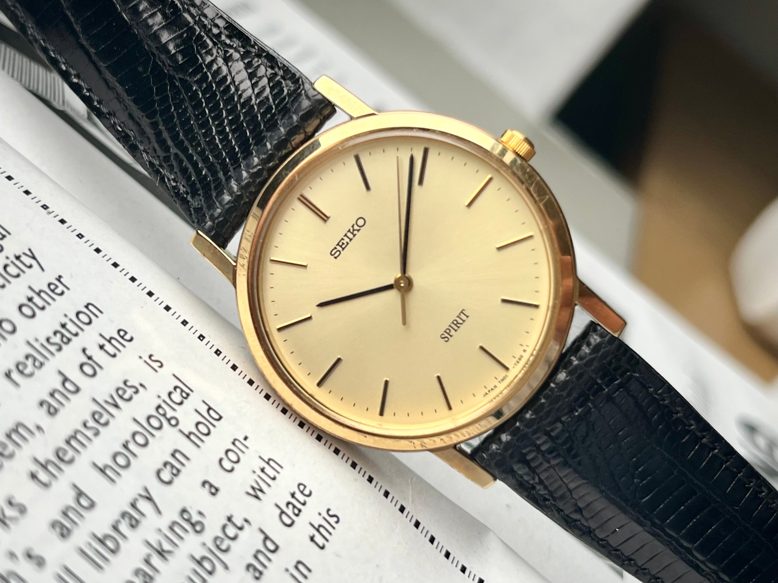 Seiko Spirit 7N01-7060 SGP 1998 – WatchEra