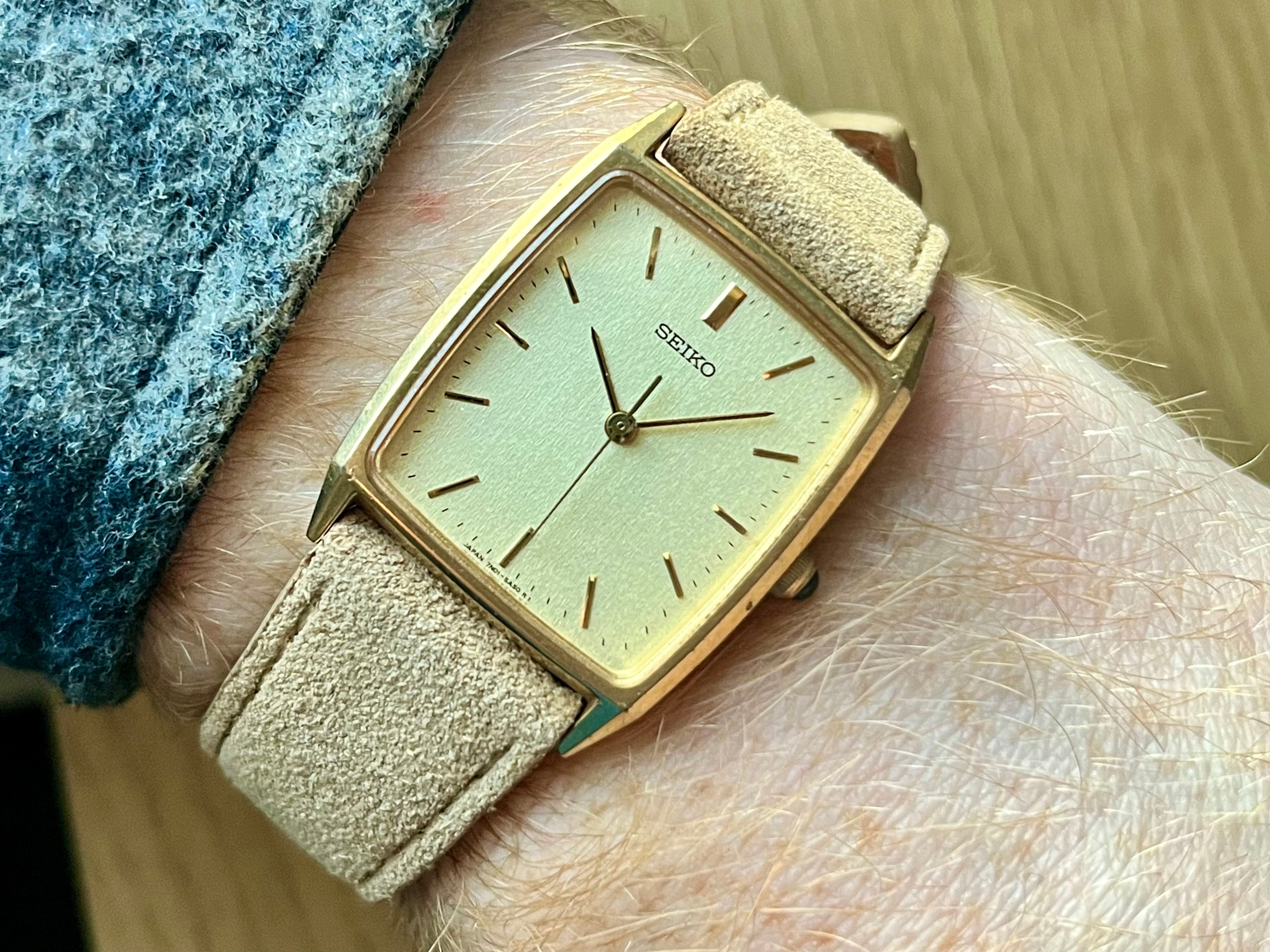 seiko tank ヴィンテージ 稼働品 美品 80s SEIKO TANK | DECO