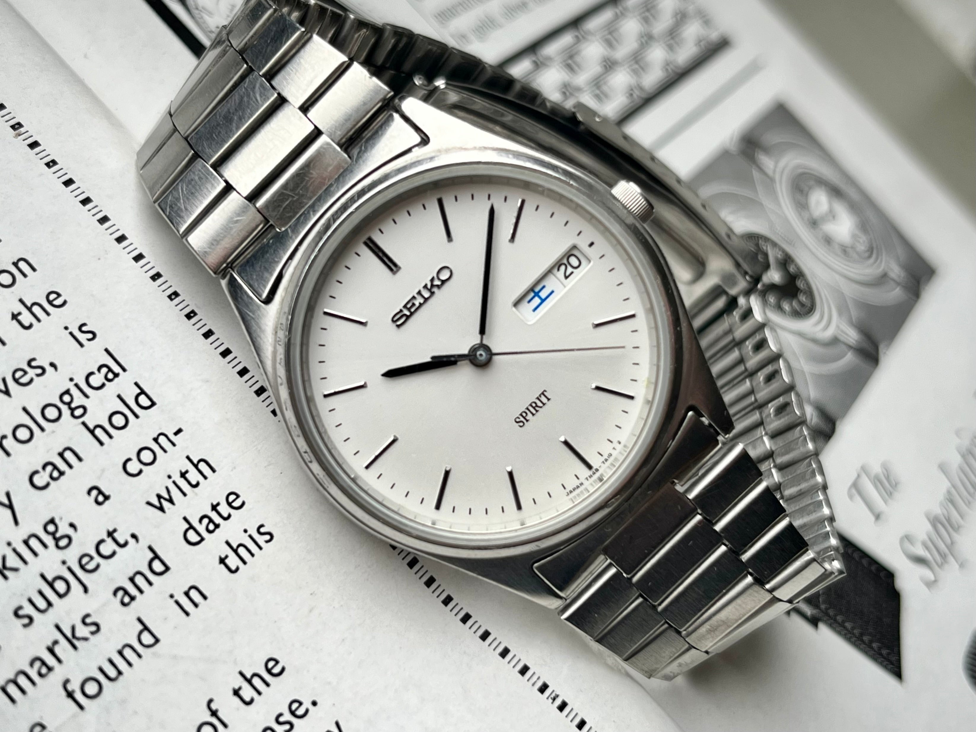 Vintage Seiko Spirit 7N48-7A00 1998 Watch – WatchEra