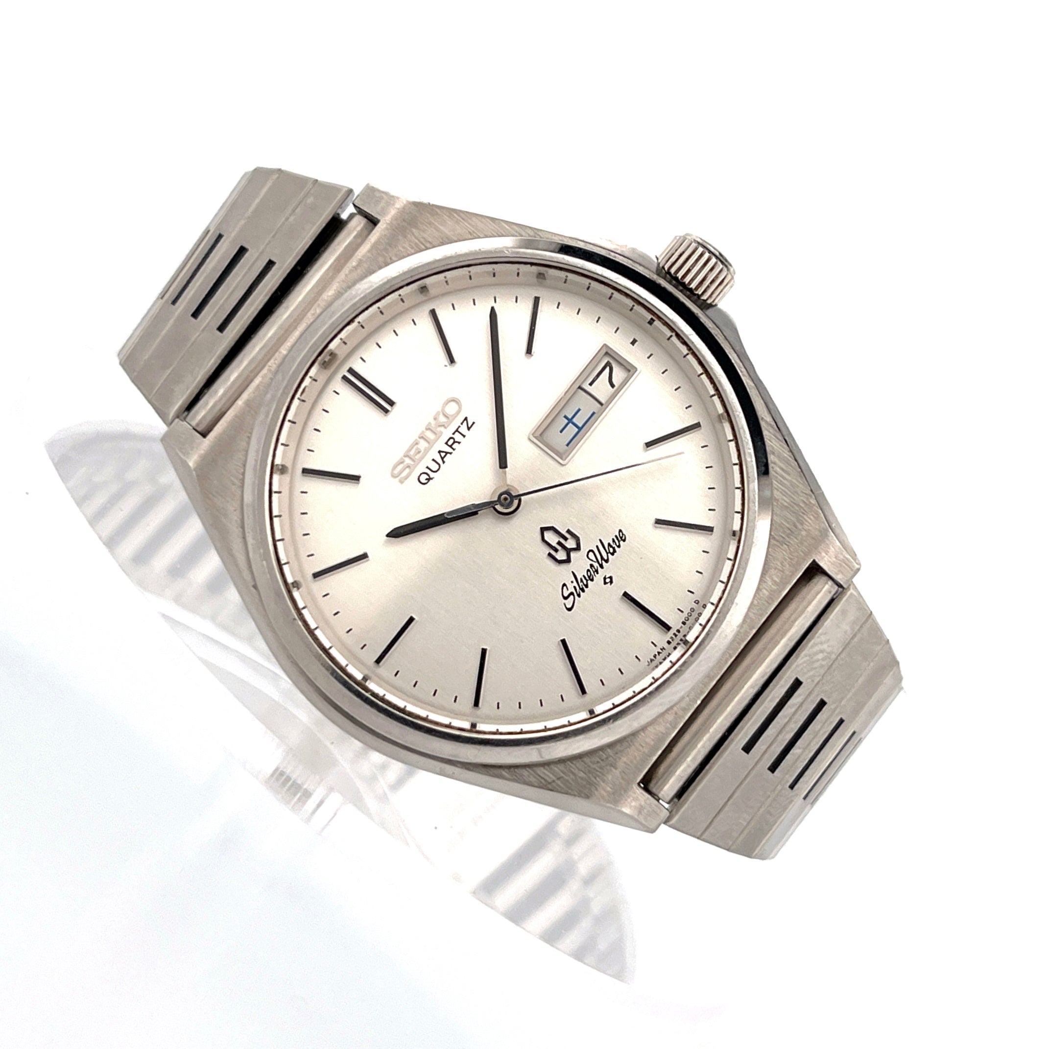 Vintage Seiko Watch Silverwave Ref 8229-8000 *Serviced* Quartz JDM