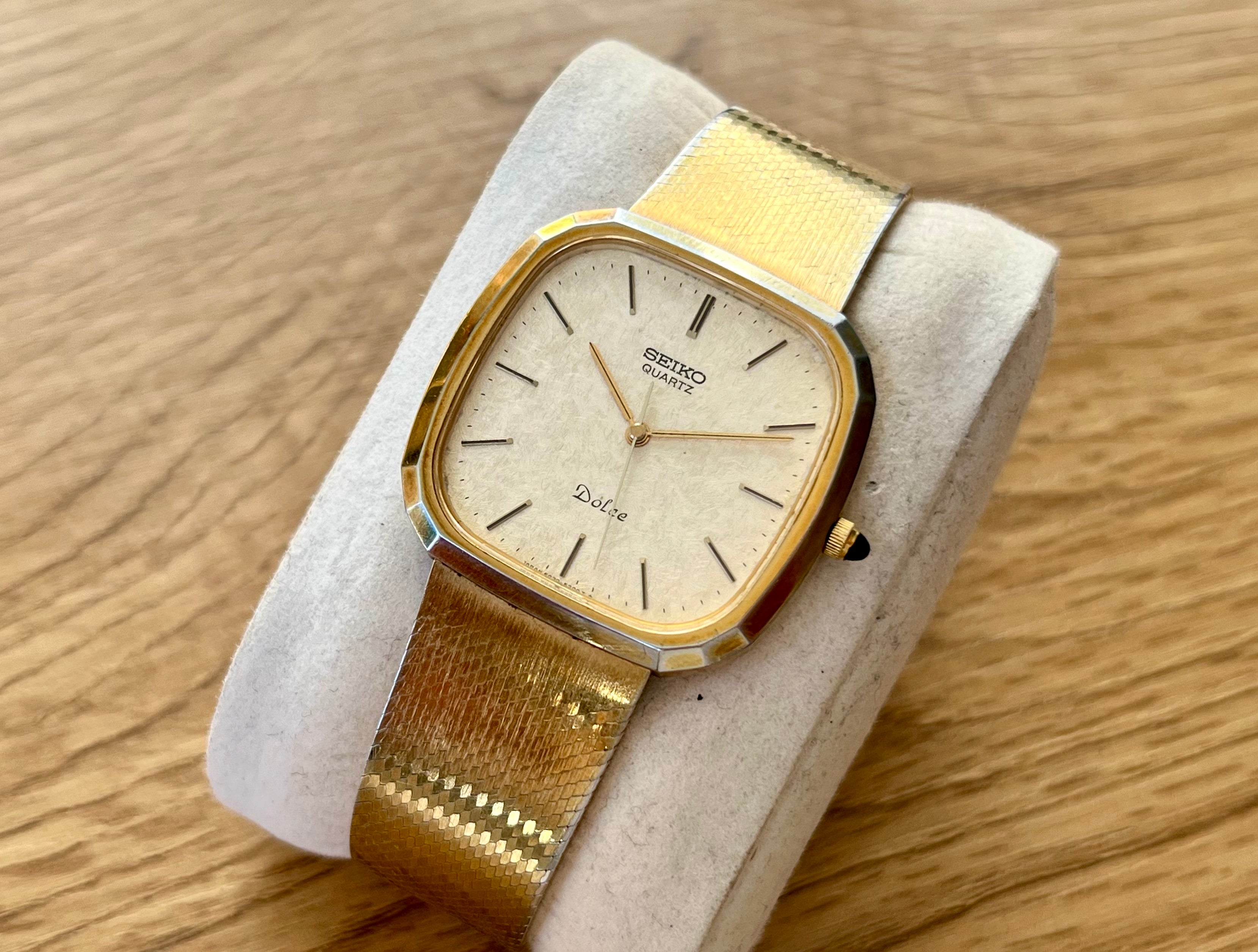 SEIKO Dolceロゴなし 6030-5200 ドルチェ【美品・動作ＯＫ】 SEIKO Dolceロゴなし 6030-5200 ドルチェ【美品・動作OK