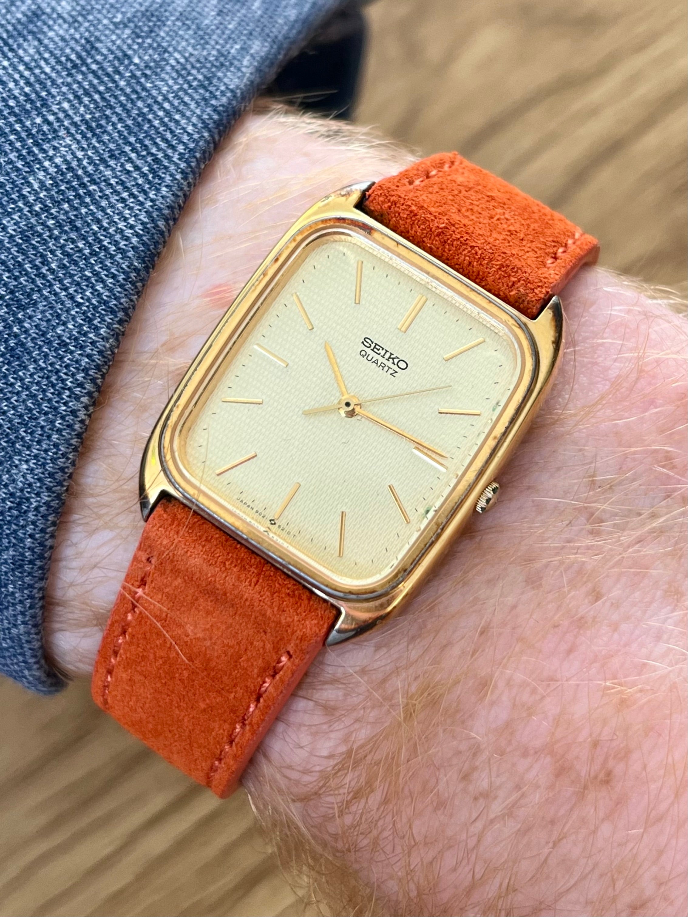 Vintage Seiko Chariot Tank 9021-5170 1986 – WatchEra