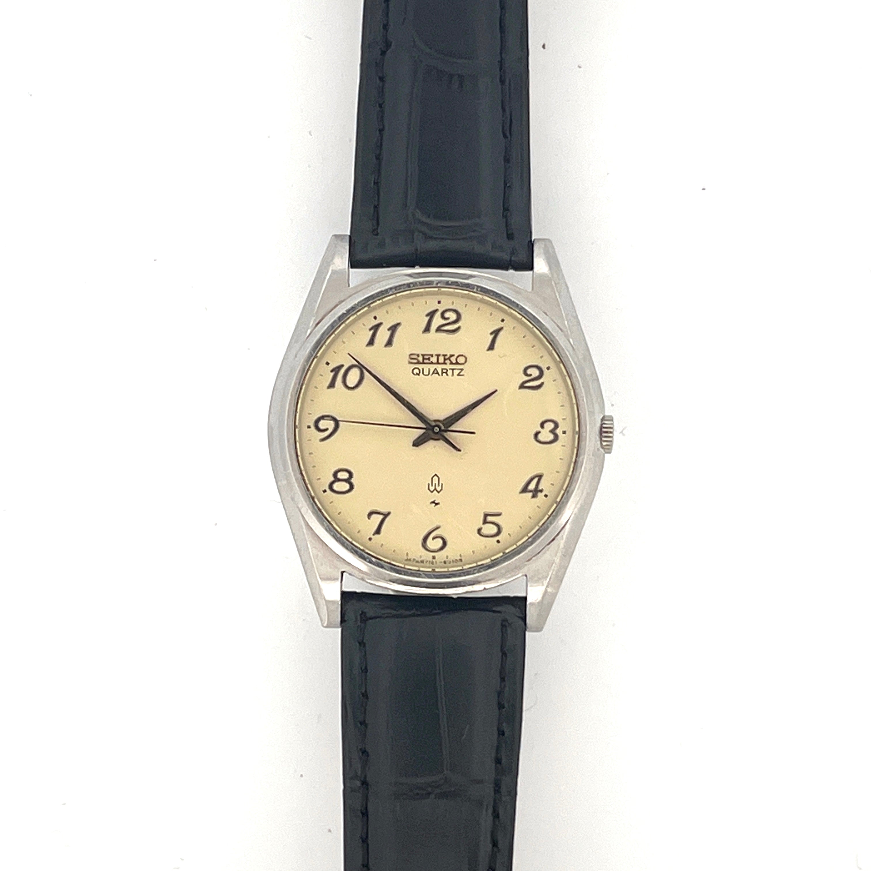 Vintage Seiko Quartz Numerals 7121-8000 1981 JDM Watch – WatchEra