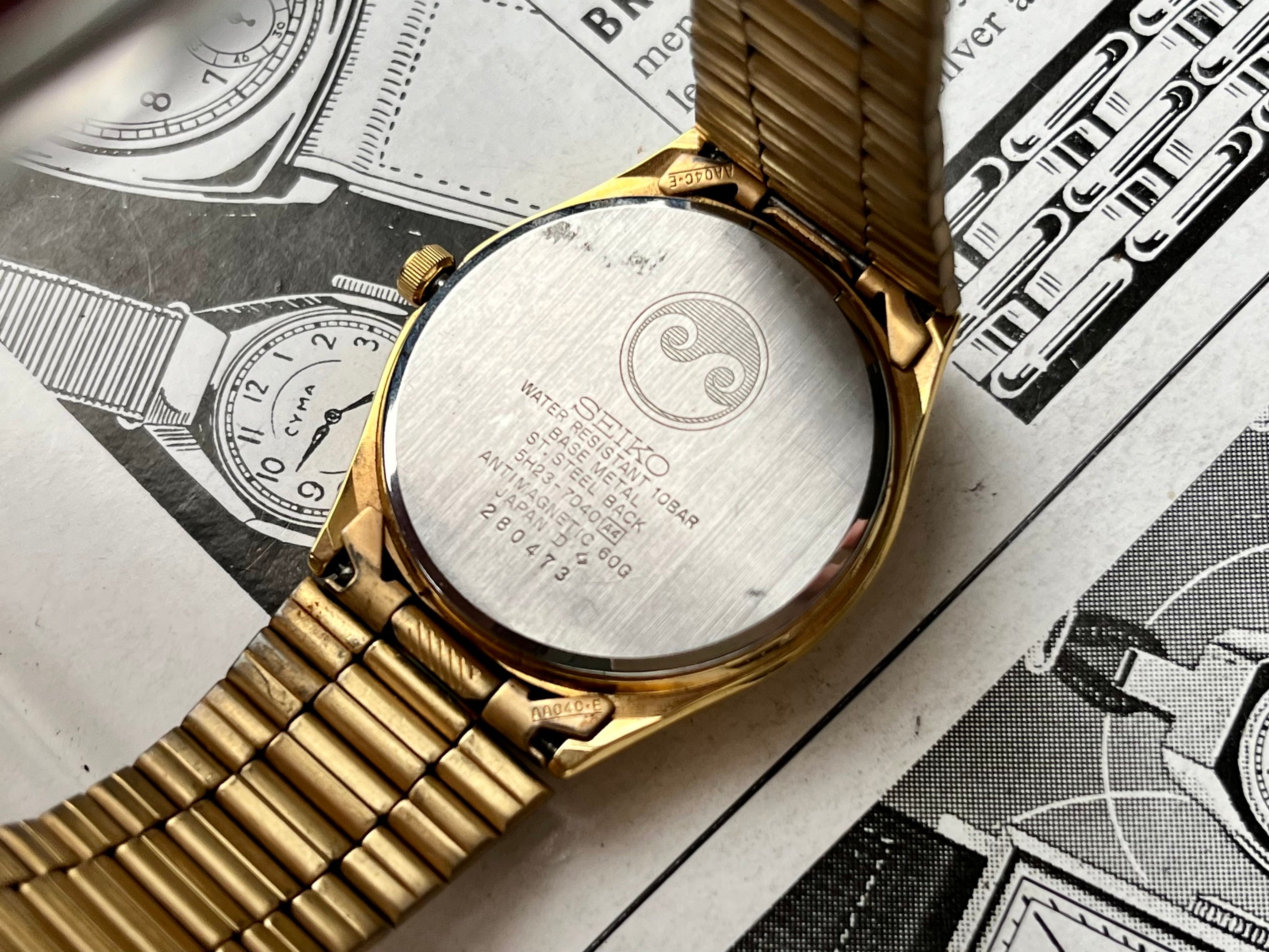 時計 SEIKO CHRONOS ANTIMAGNETIC 5H23-7040 SEIKO CHRONOS ANTIMAGNETIC 5H23-7040
