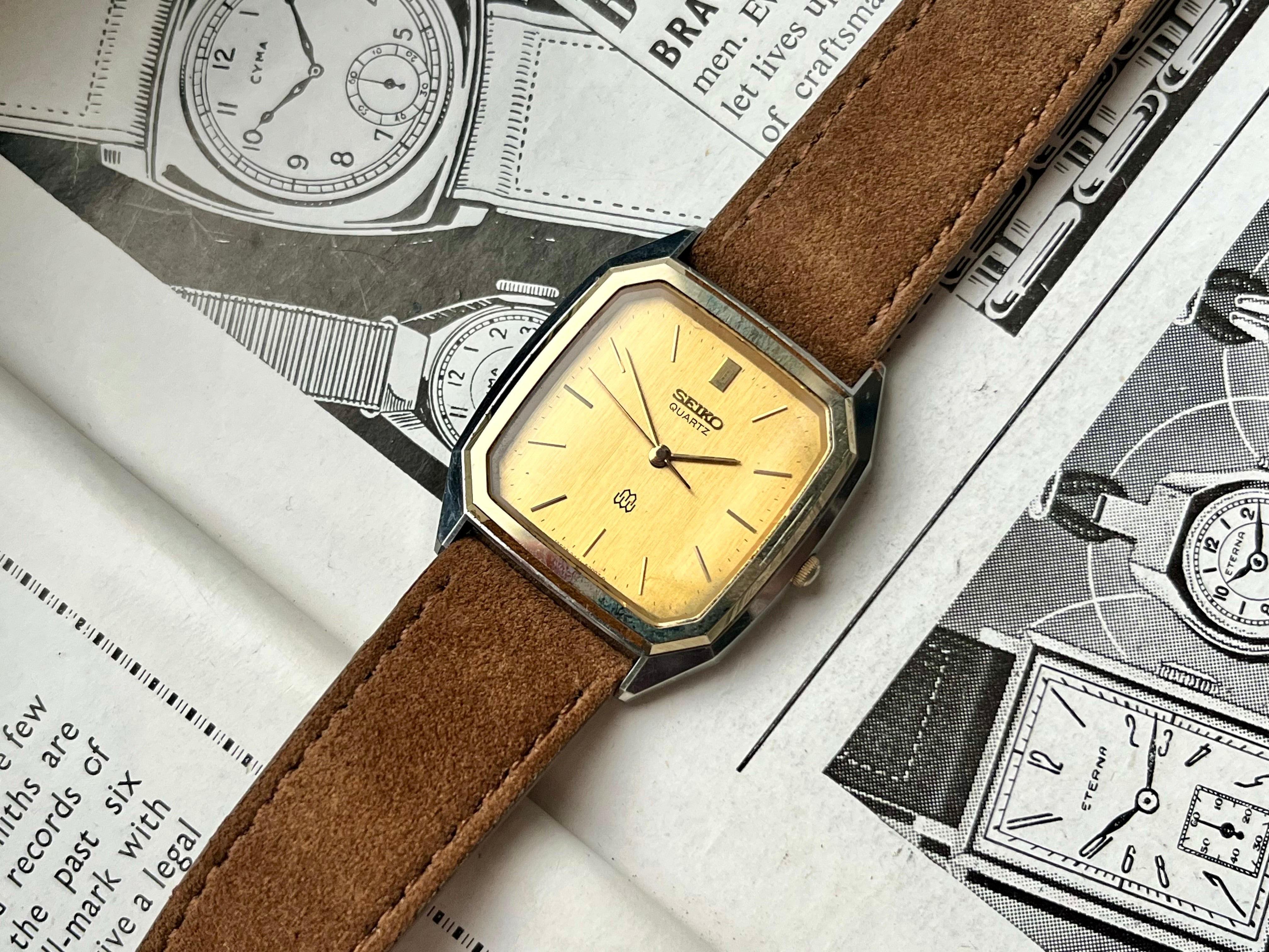 【untamed_com】 セイコー　ドルチェ　9441-5000 SEIKO DOLCE 9441-5000 TWIN QUARTZ TGHA - メルカリ