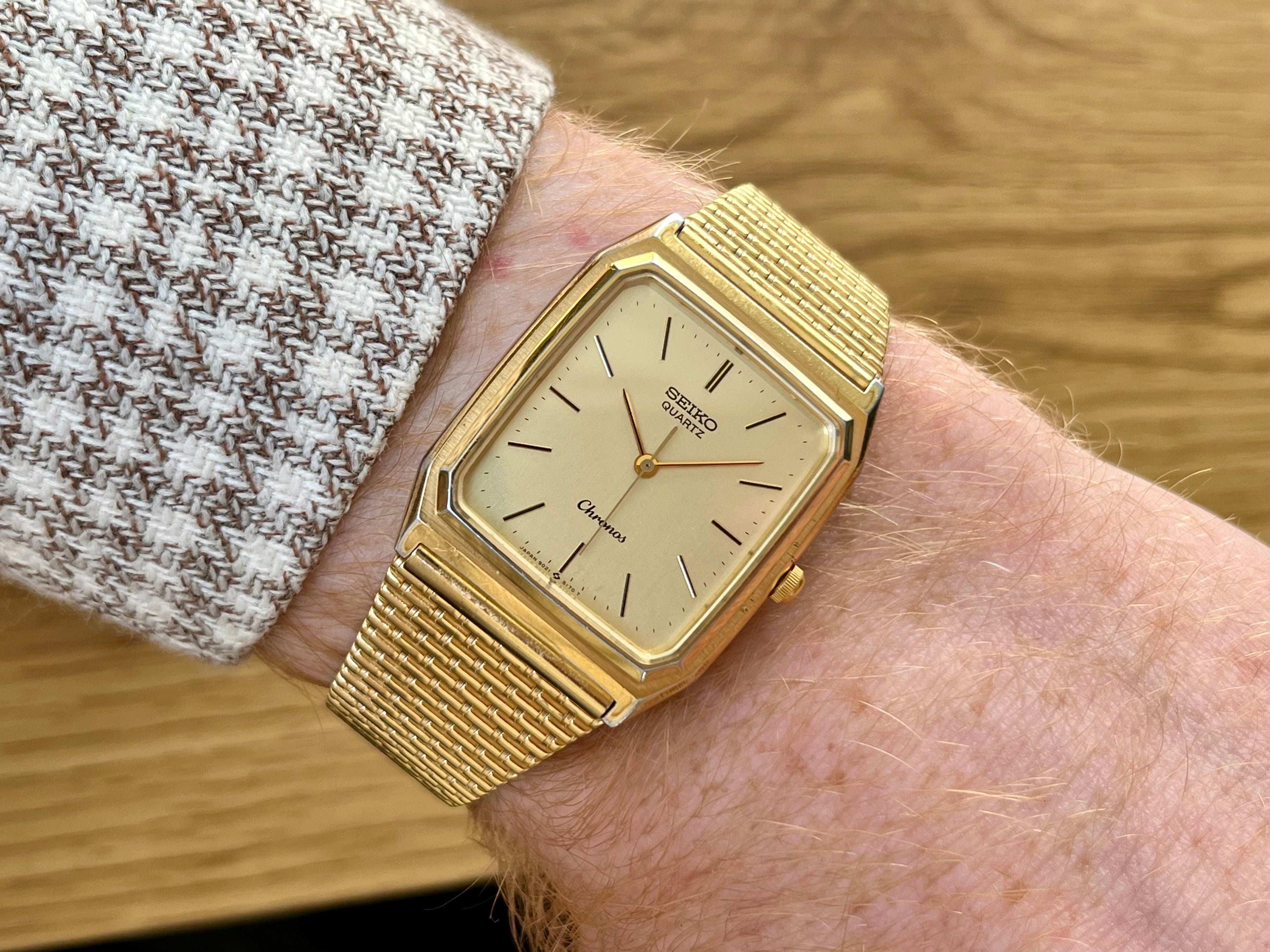 セイコー SEIKO Chronos 9021-5130 クォーツ腕時計 SEIKO Chronos 9021-5130 Quartz Watch - YouTube