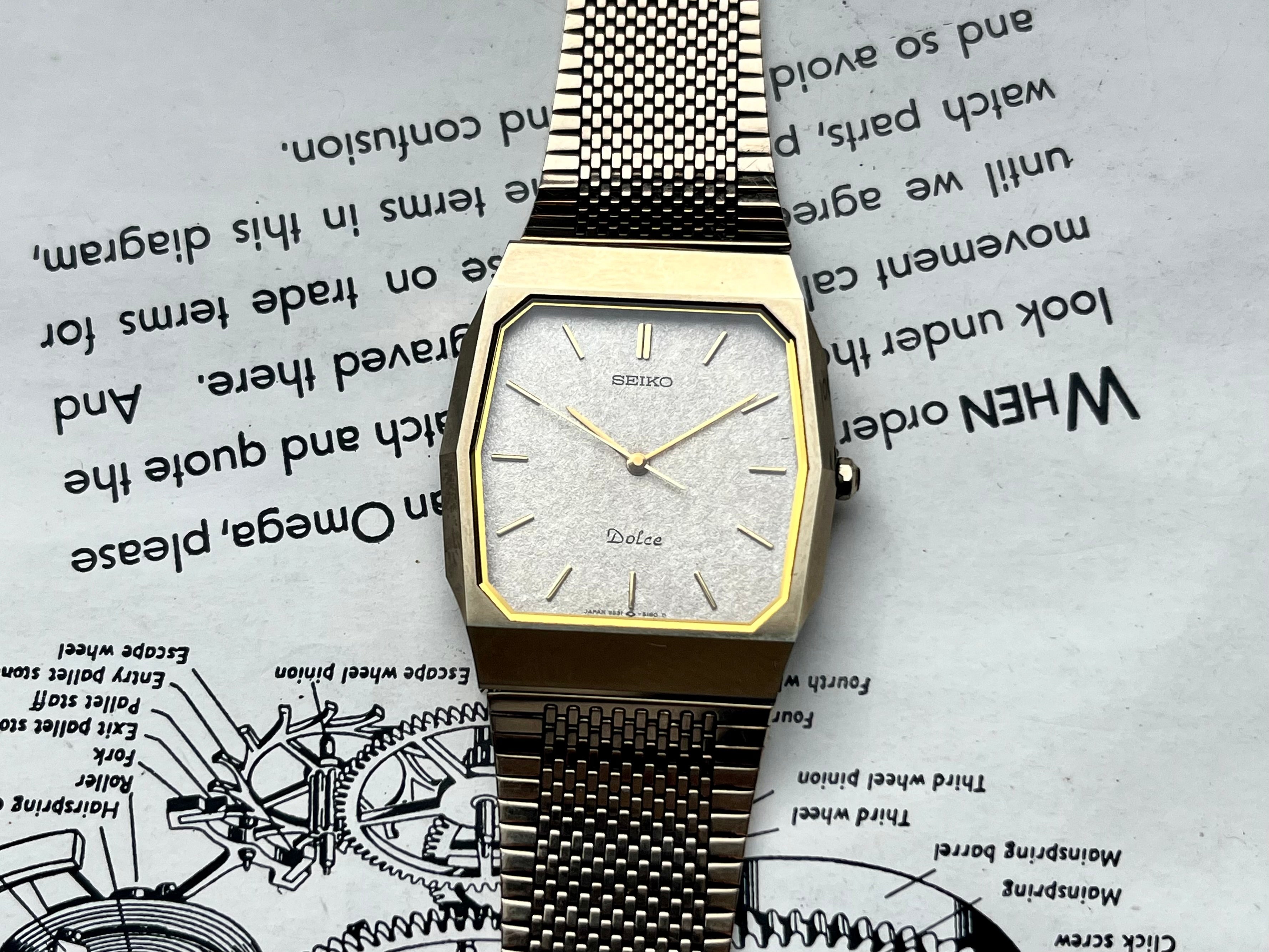 Vintage Seiko Dolce 9531-5150 TUCAC Case 1988 Watch – WatchEra
