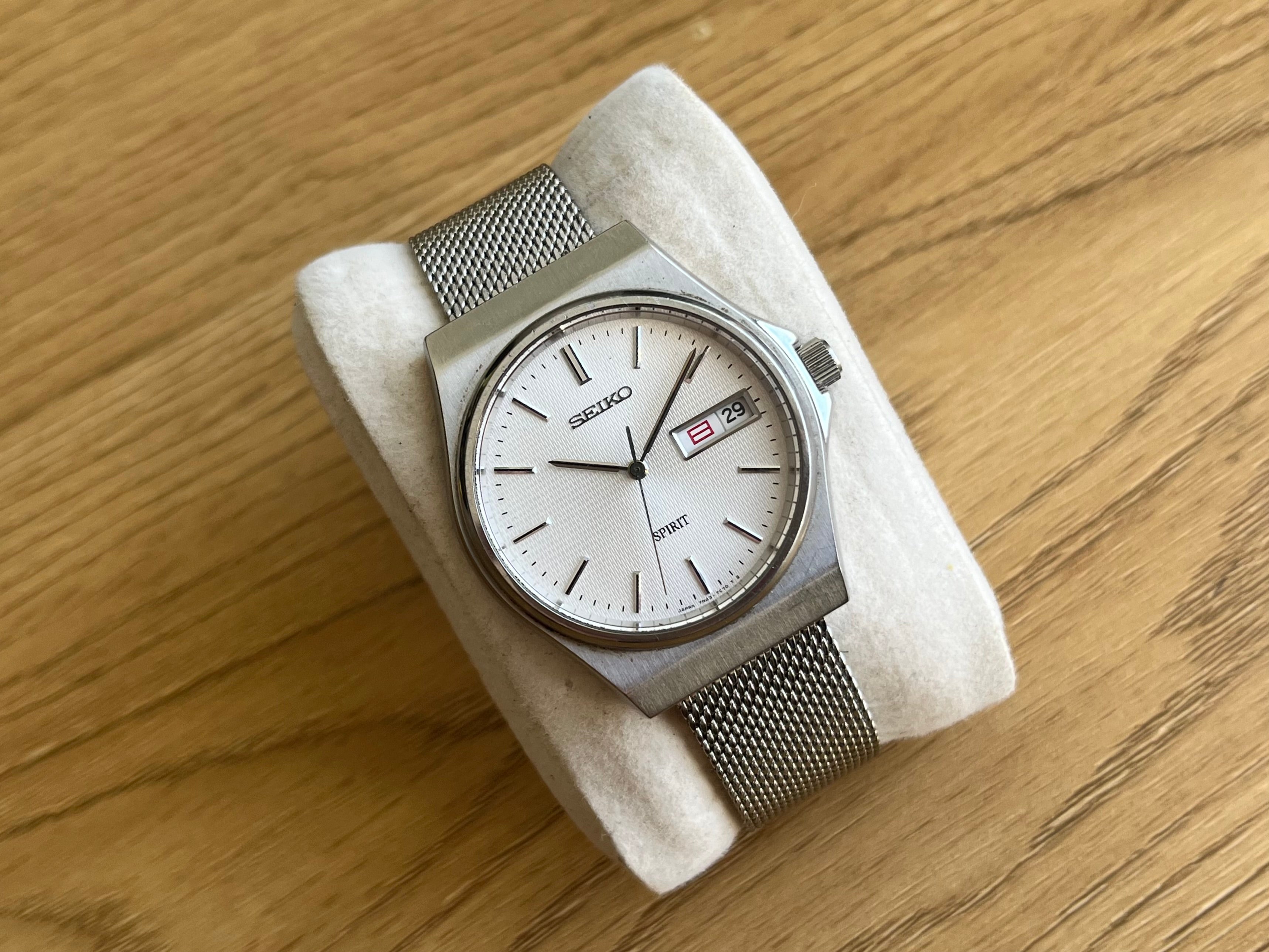 時計 SEIKO SPIRIT 7N43-7B70 SCRE DOWN CROWN Question] Seiko Spirit 7N43-7B70 : r/Seiko