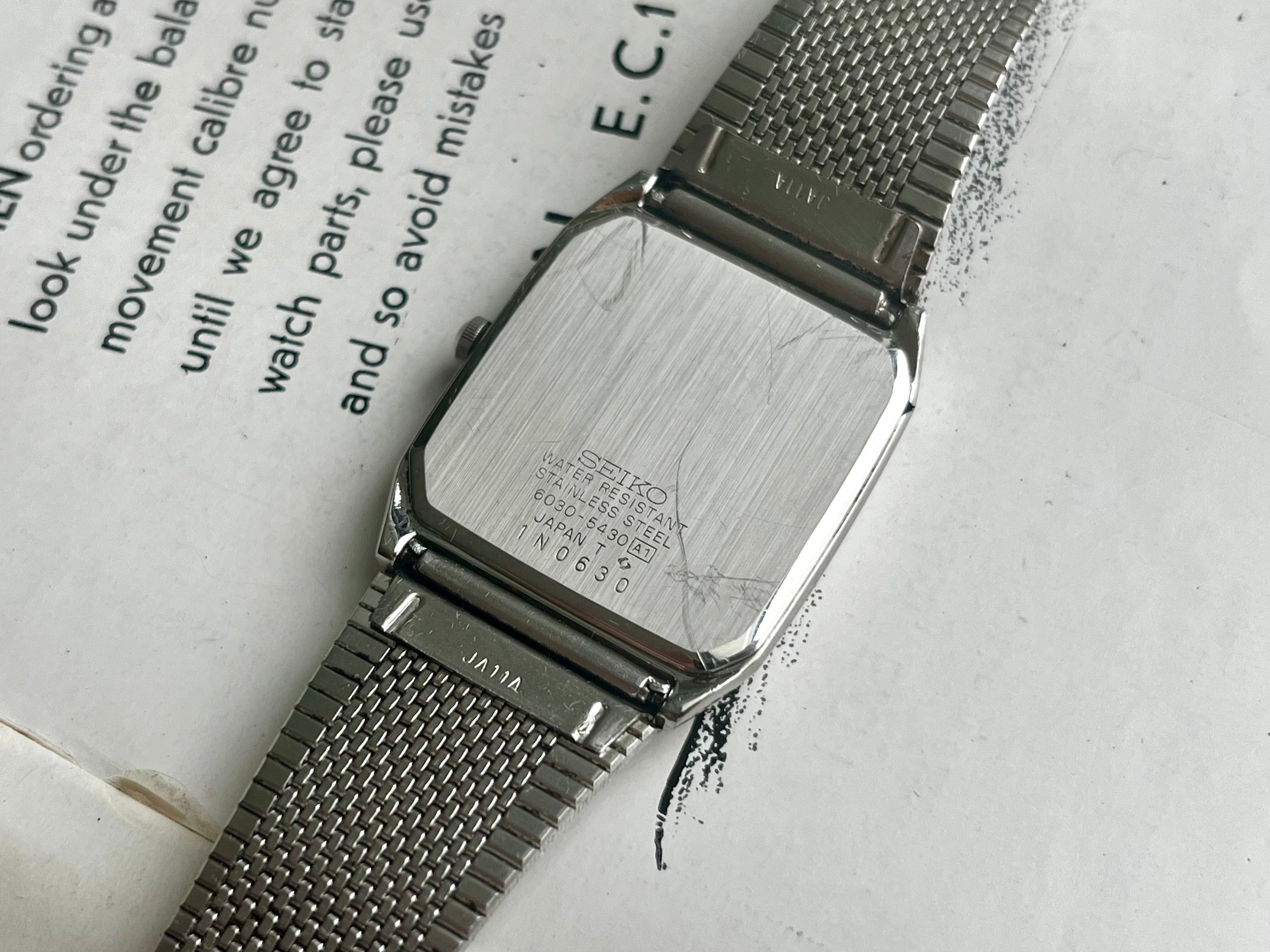 値下げ　SEIKO  6030 シーガル　ラグスポ Vintage Seiko Seagull 6030-5430 Watch 1981 Quartz JDM – WatchEra