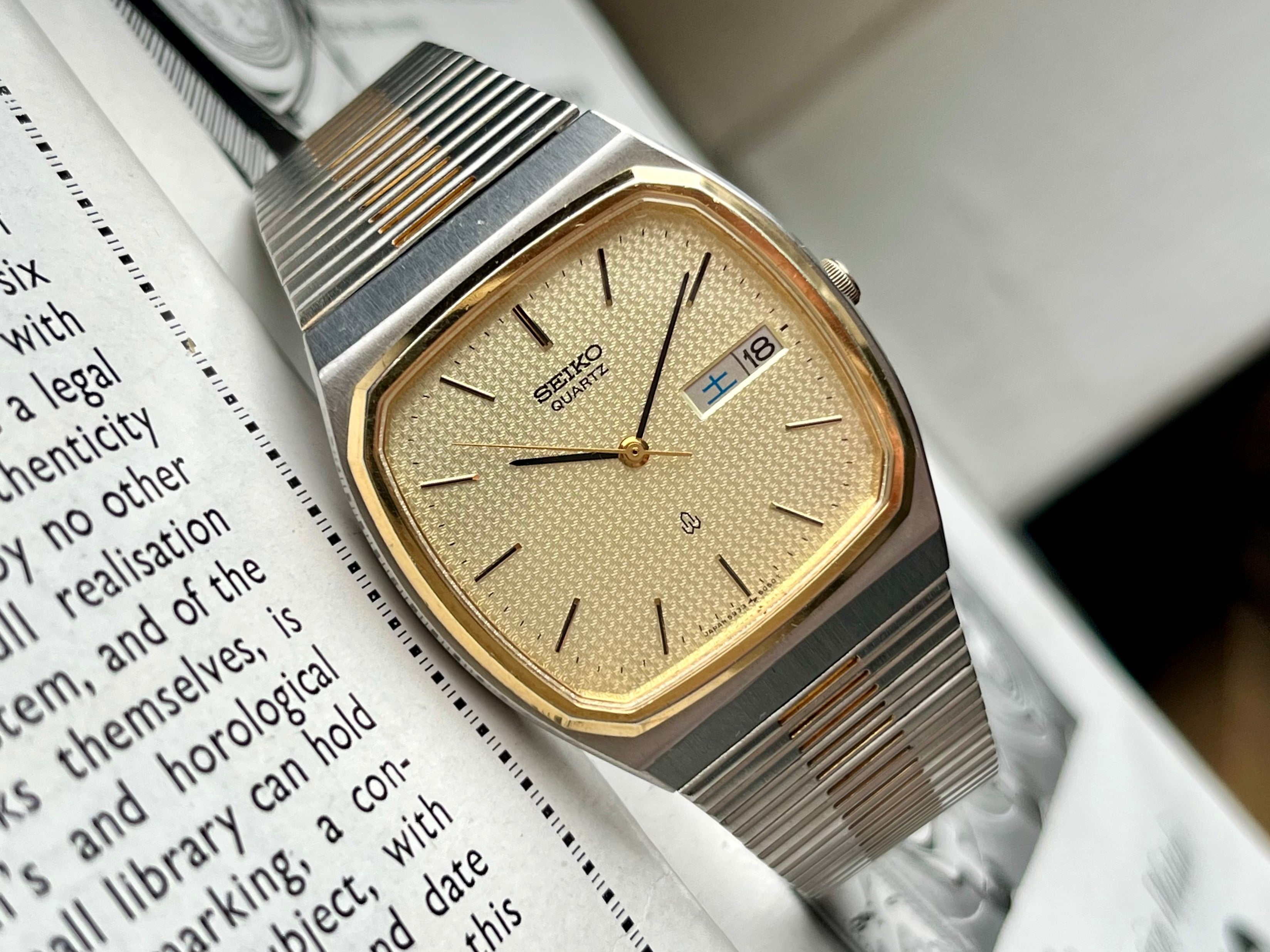 Vintage Seiko Seagull 5933-5040 JDM Quartz Watch 1983 – WatchEra