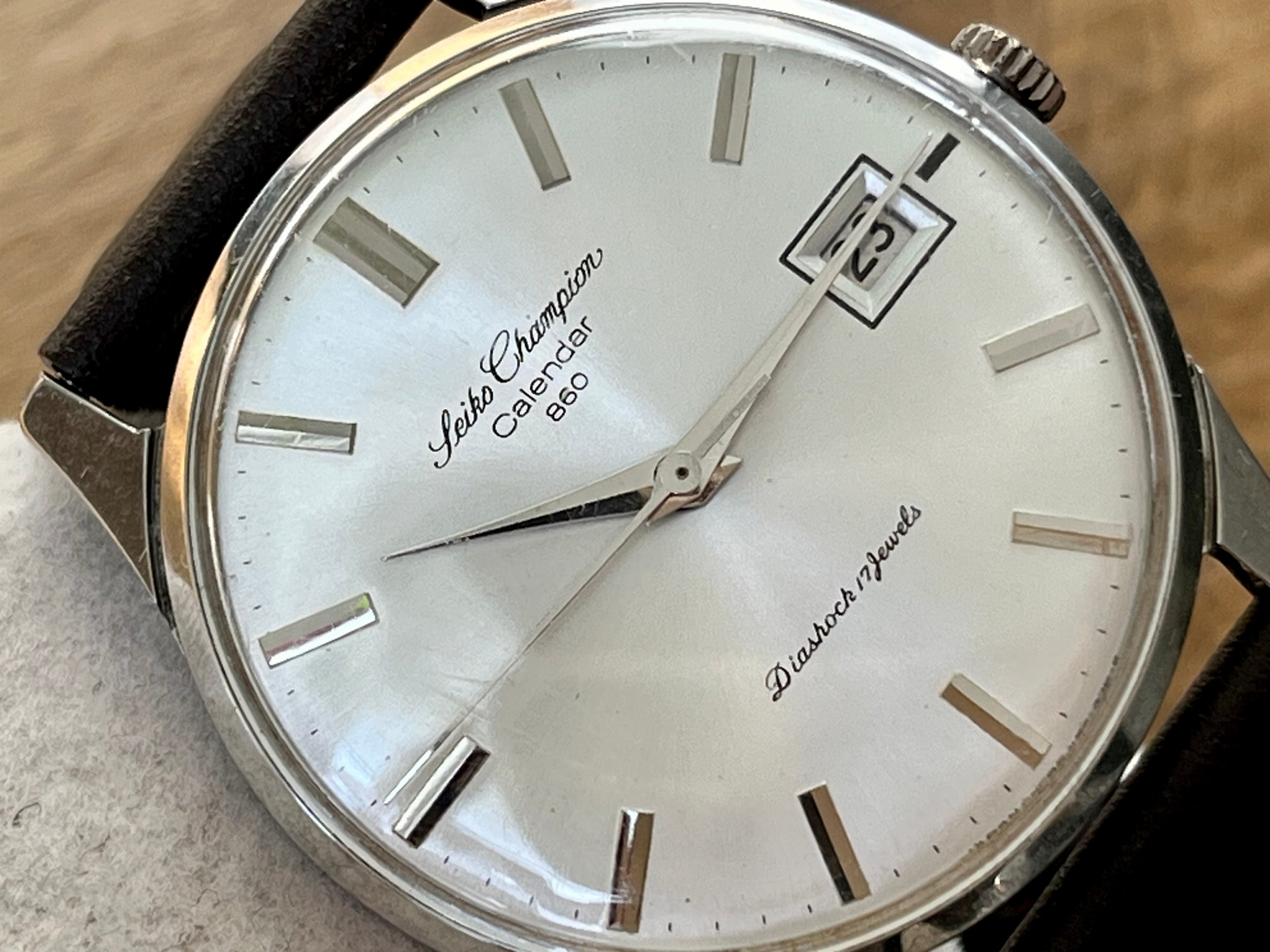 Vintage Seiko Champion Calendar 860 1964 – WatchEra
