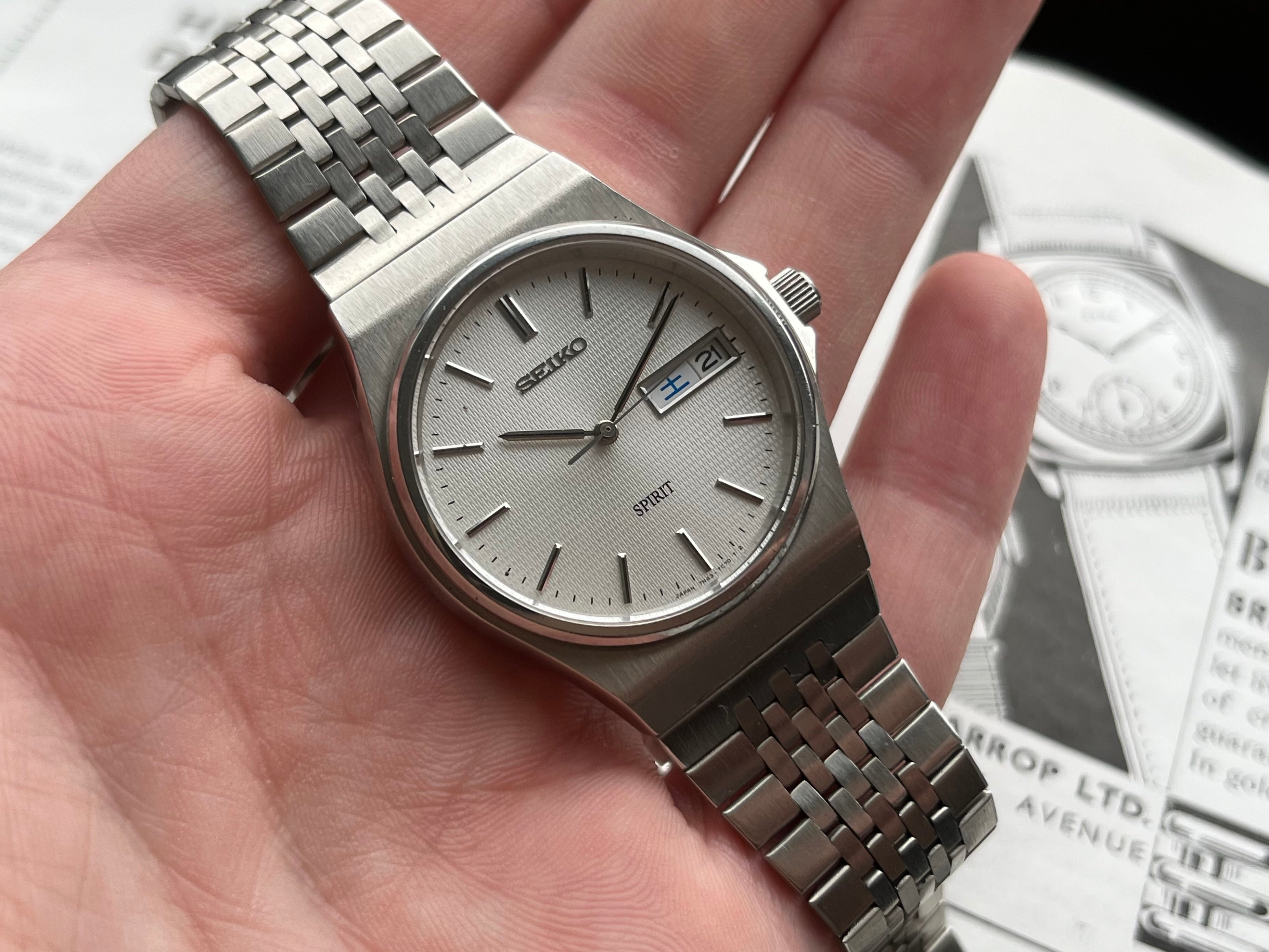 SEIKO SPIRIT 7N43-7B70 稼働良品 SEIKO SPIRIT 7N43-7B70 稼働良品 - メルカリ