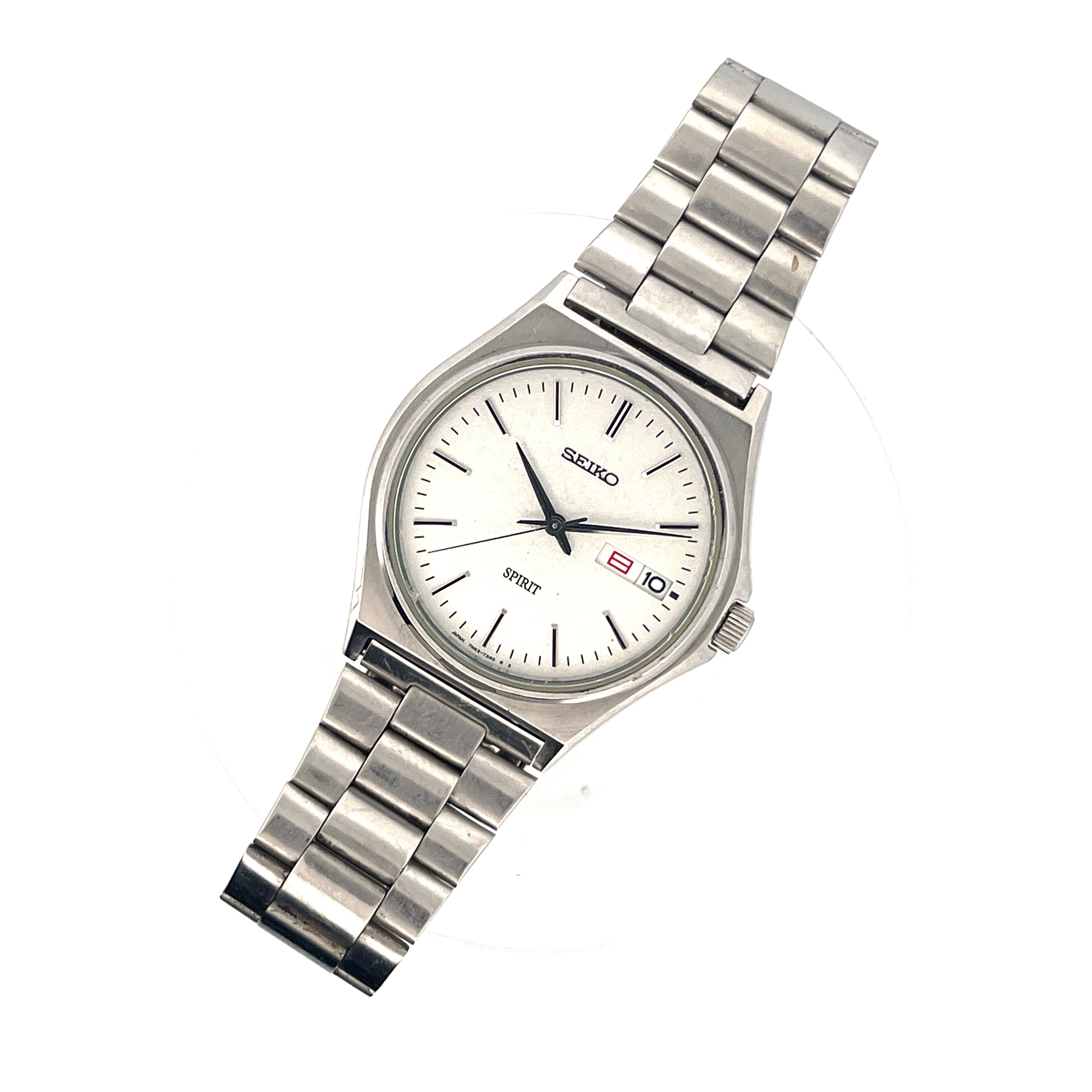 Vintage Seiko Spirit 7N43-7180 Snowflake Dial Watch 2006 Quartz