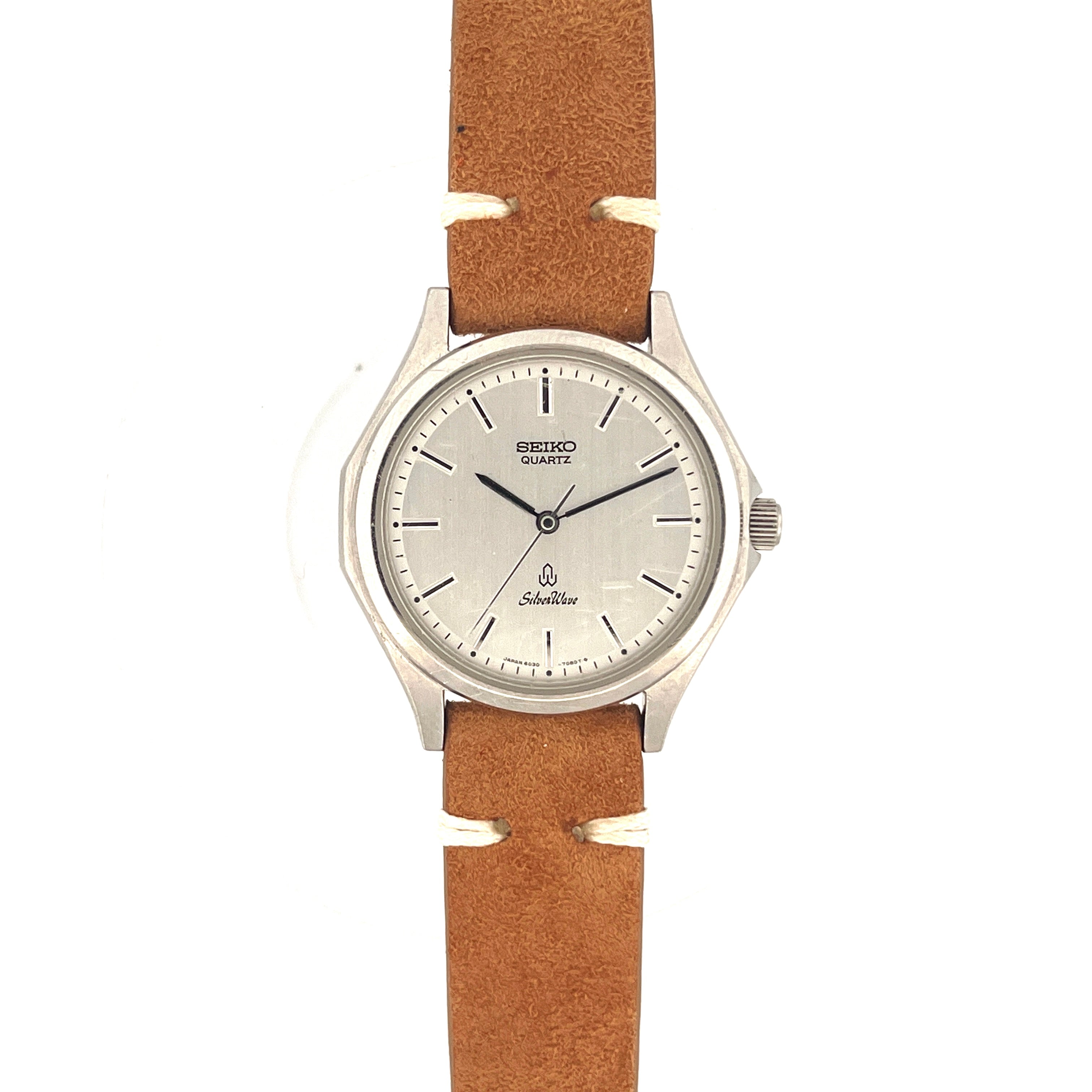 SEIKO SilverWave 6030-7080 腕時計 Vintage Seiko Silverwave 6030-7080 Watch 1980 Quartz – WatchEra