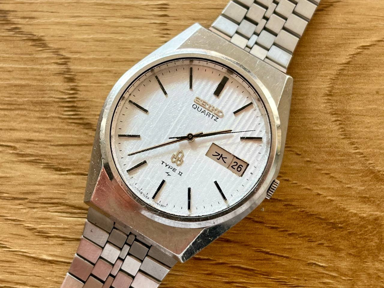 SEIKO QUARTZ TYPEⅡ 7123-8100 セイコー クオーツ タイプ2 オールドクオーツ 1978年製