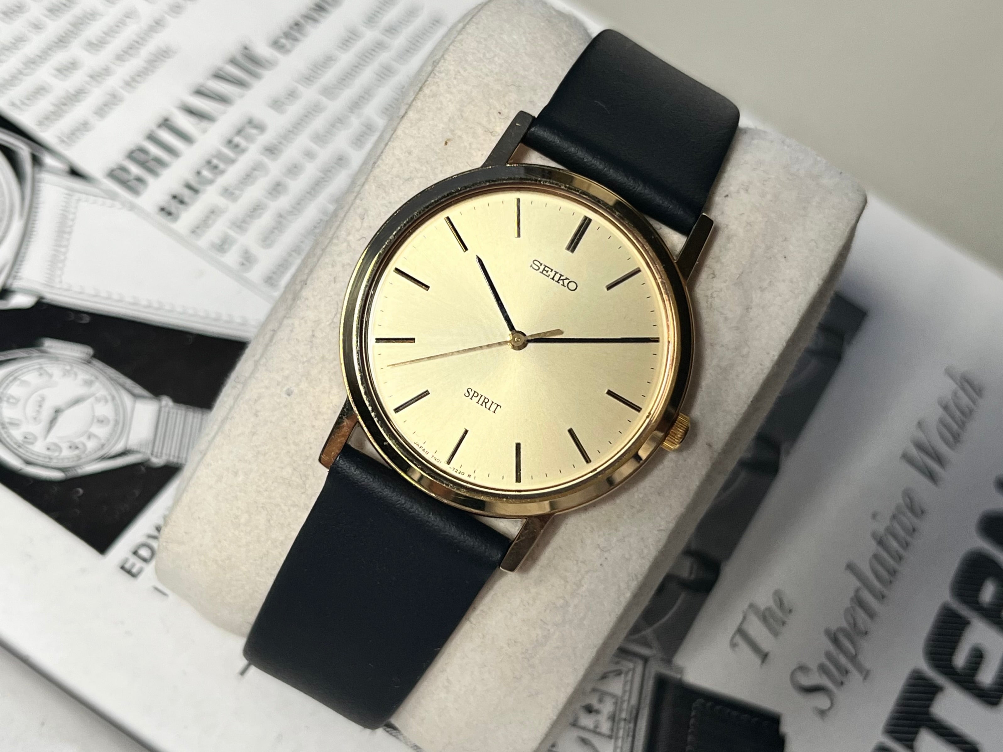 Mint* Seiko Spirit 7N01-7060 SGP 1998 – WatchEra