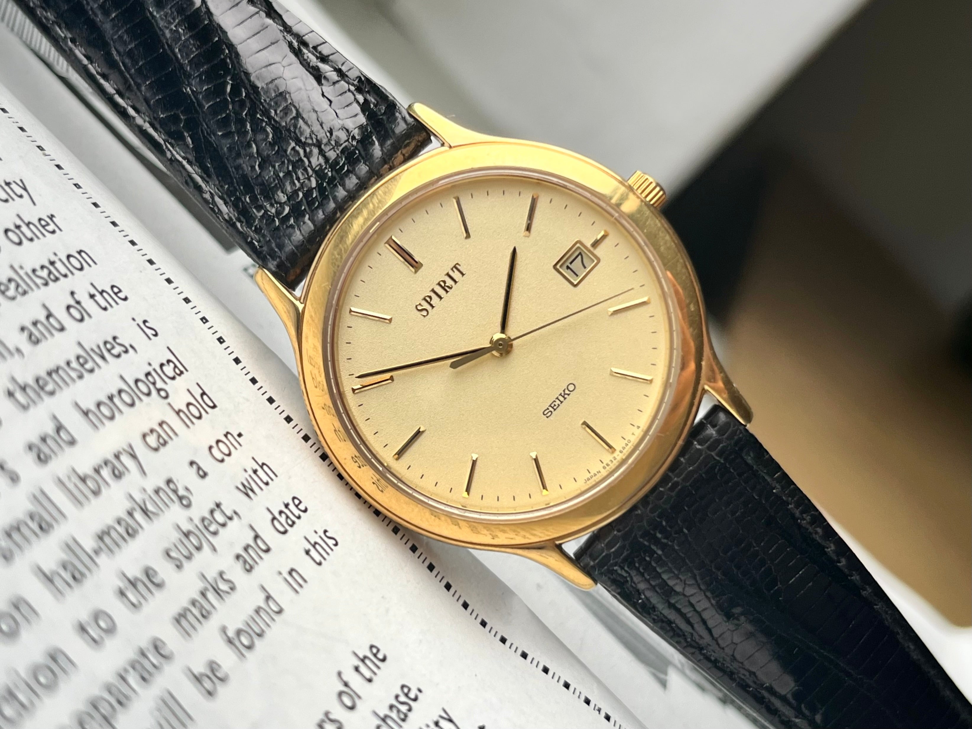 Seiko Spirit Gold Dust 5E32-6A30 1999 – WatchEra