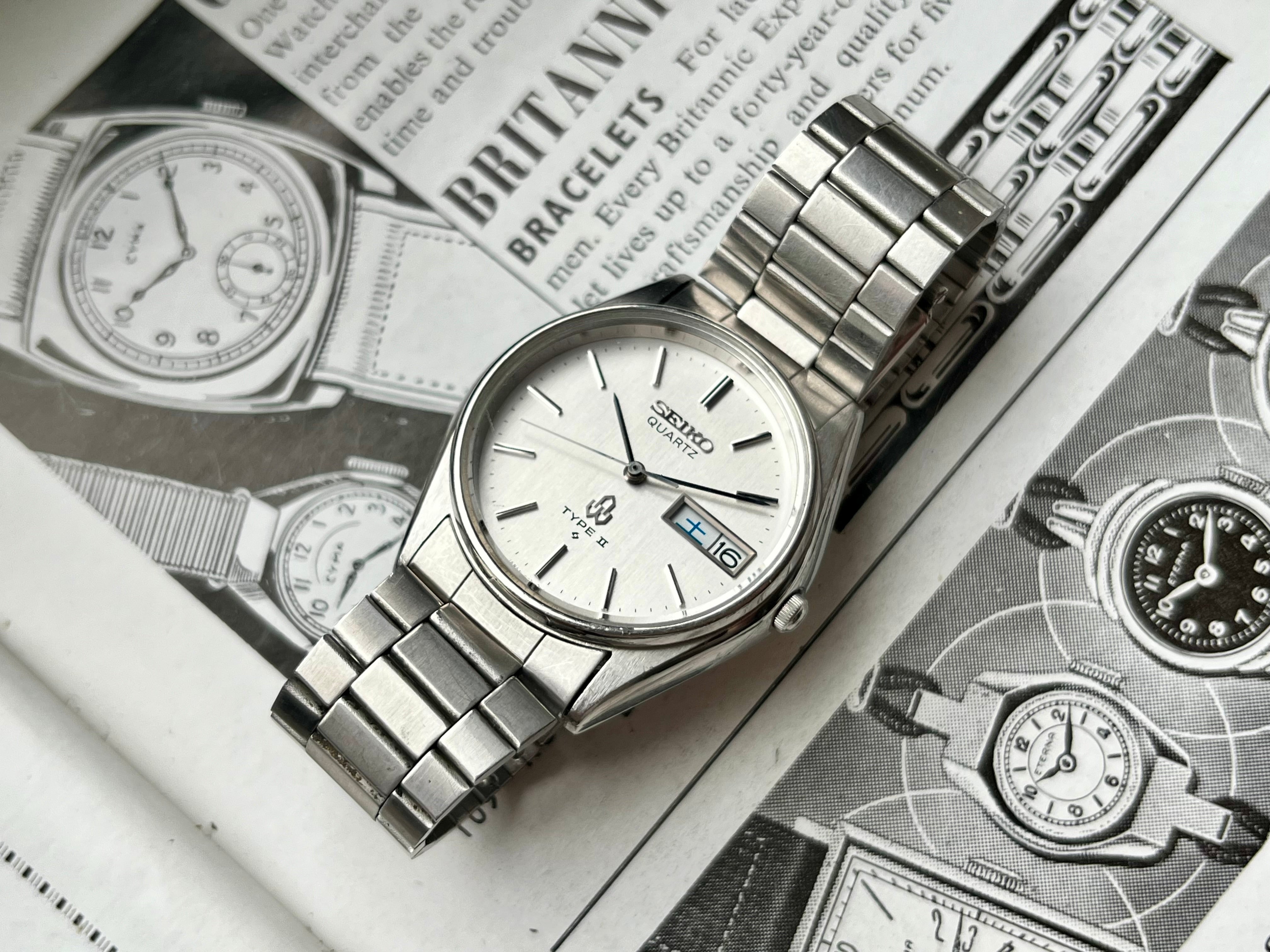 セイコータイプ2 seiko type2 8223シルバー セイコータイプ2 seiko type2 8223シルバー
