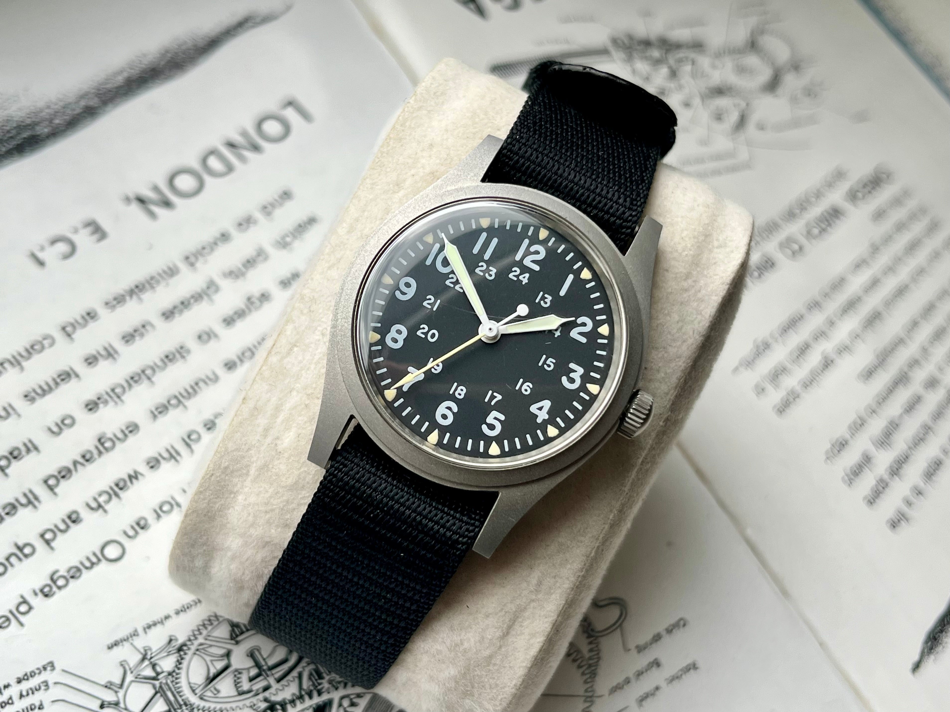 Military Issued Hamilton GG-W-113 Field Watch Mechanical
