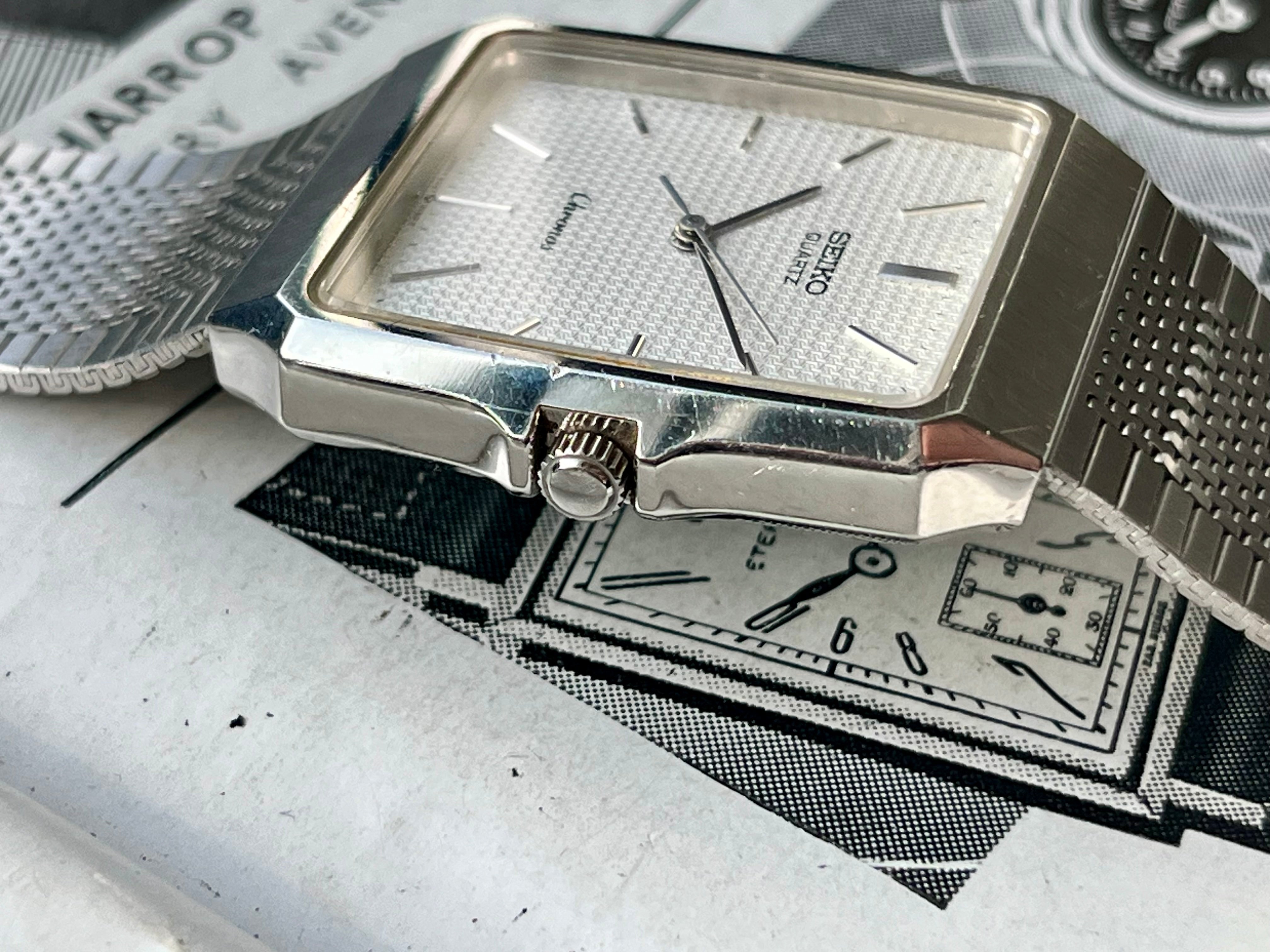 SEIKOセイコークロノス ビンテージクオーツ9021-5140稼働品 Vintage Seiko Chronos 9021-5140 1985 Watch – WatchEra