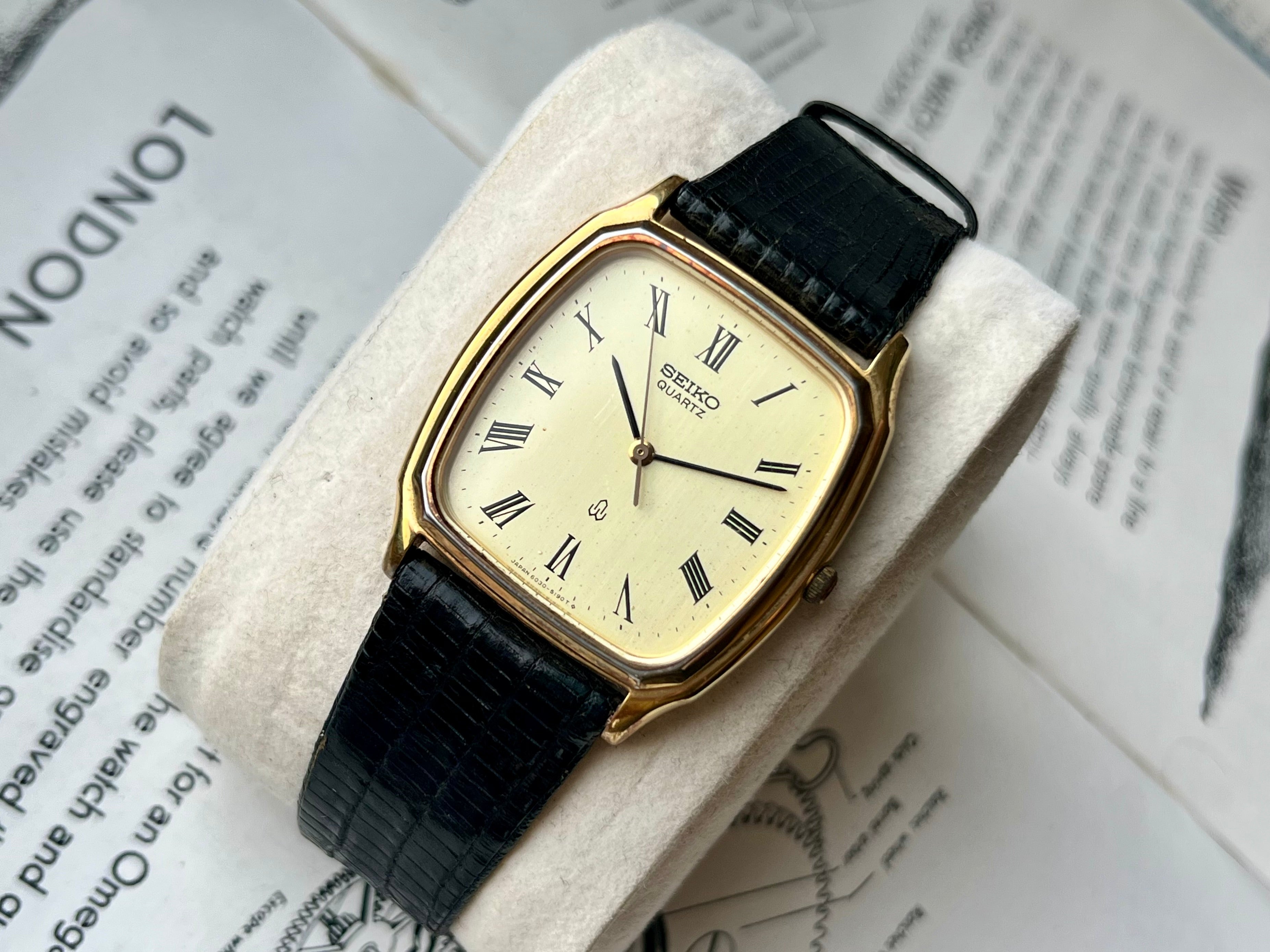 Seiko quartz 1980 hotsell