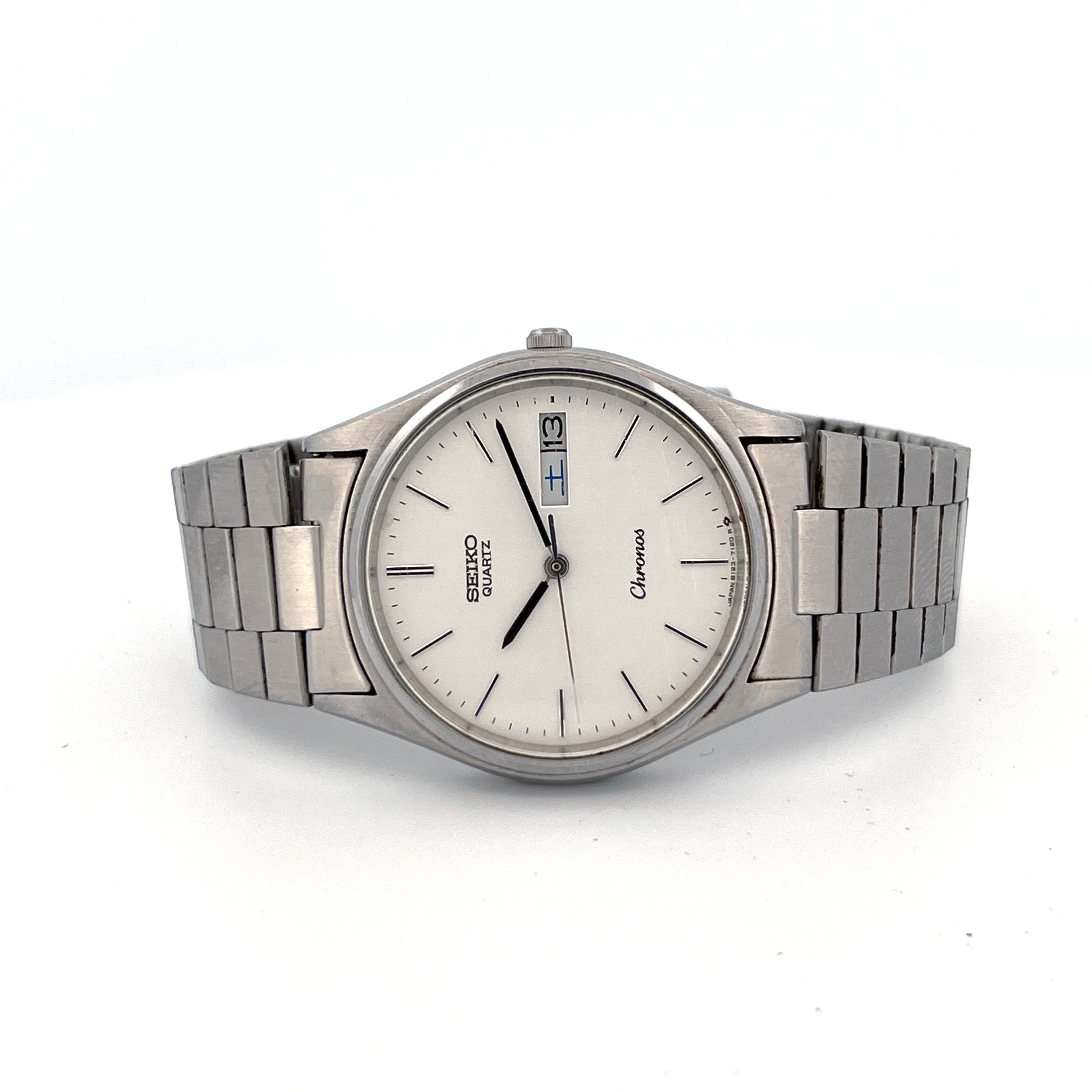 Vintage Seiko Chronos 8123-7080 1986 JDM Quartz Watch – WatchEra