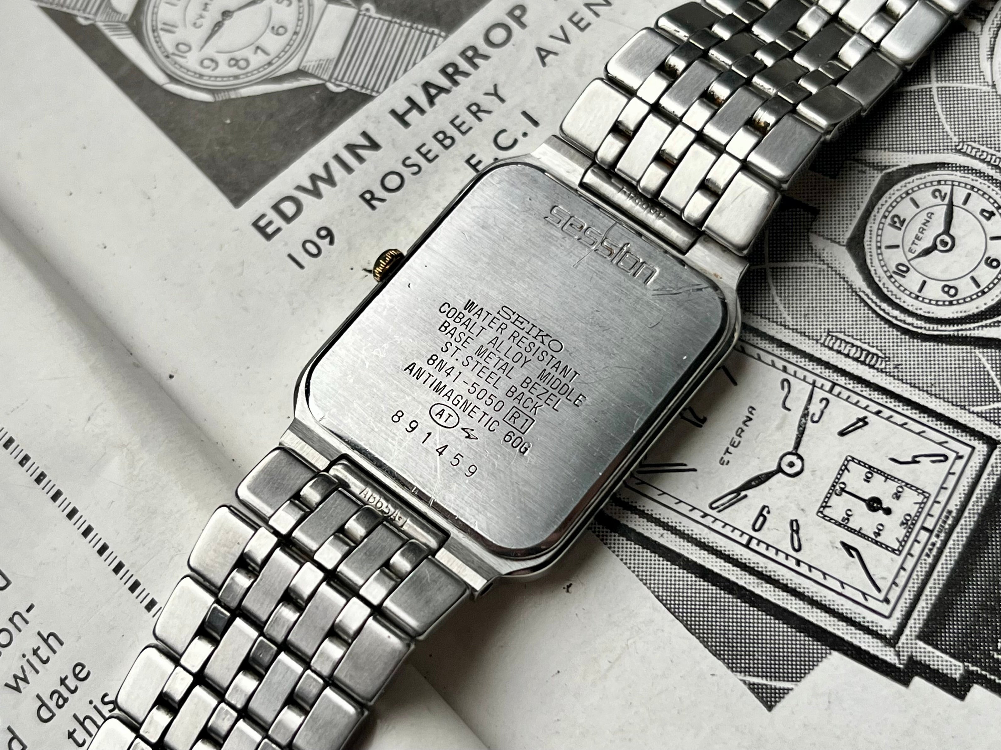 Vintage Seiko Session 'High Standard Version' 8N41-5050 1989