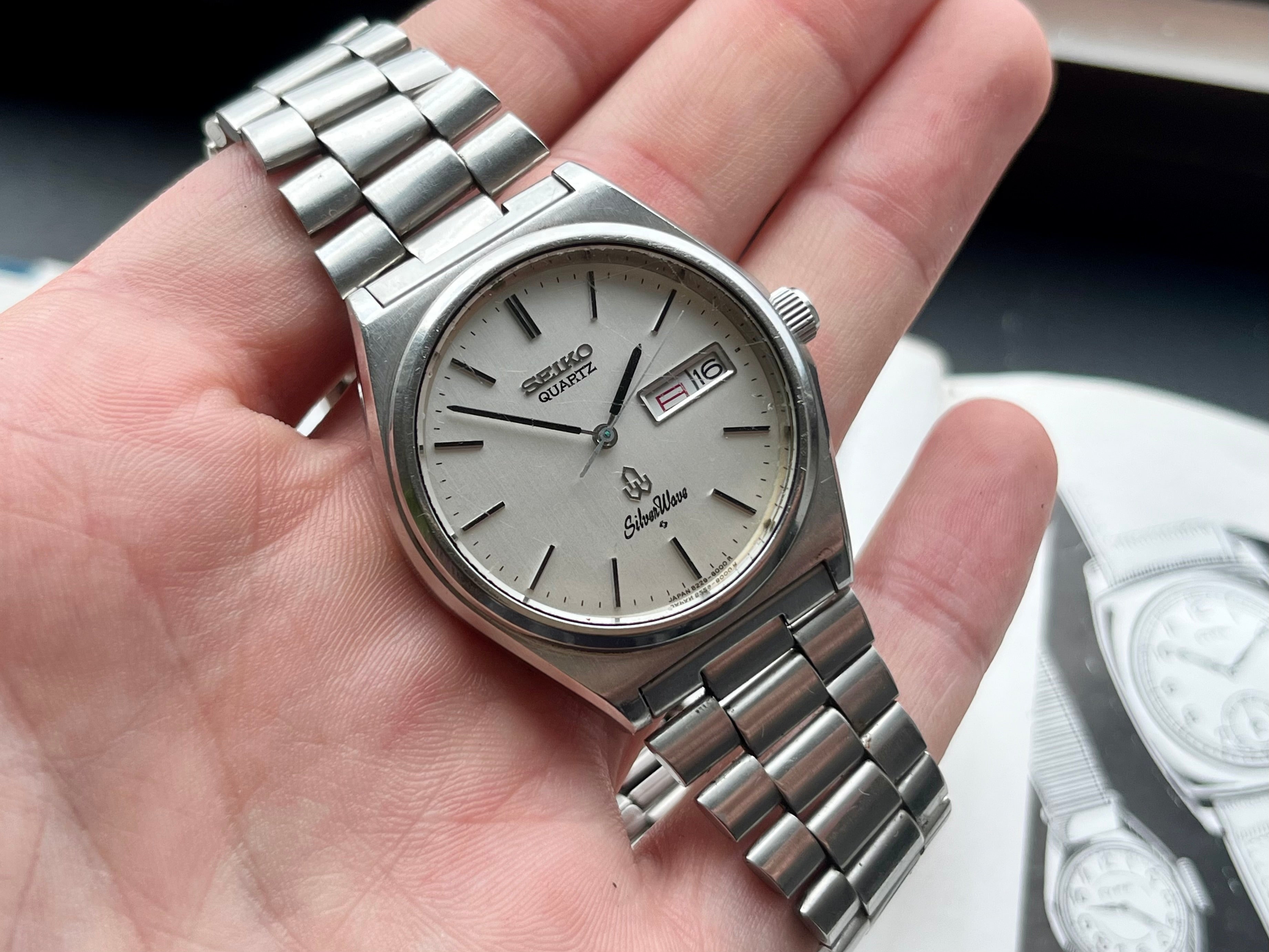 Seiko Silver Wave Seiko A258 レア！【80's Vtg】SEIKO SilverWave
