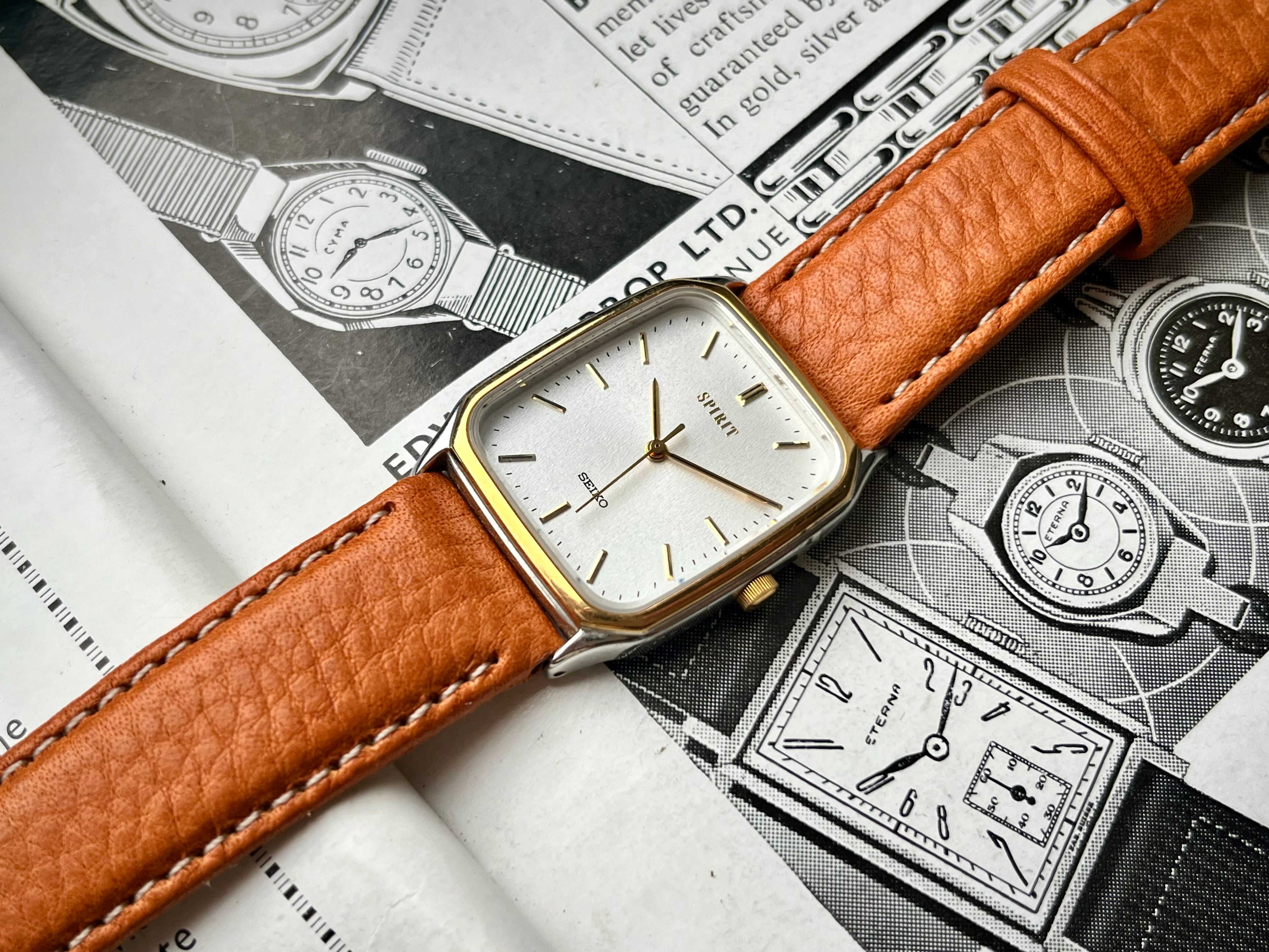 Vintage Seiko Spirit 'Frosted Dial' 5E31-5B50 Watch – WatchEra