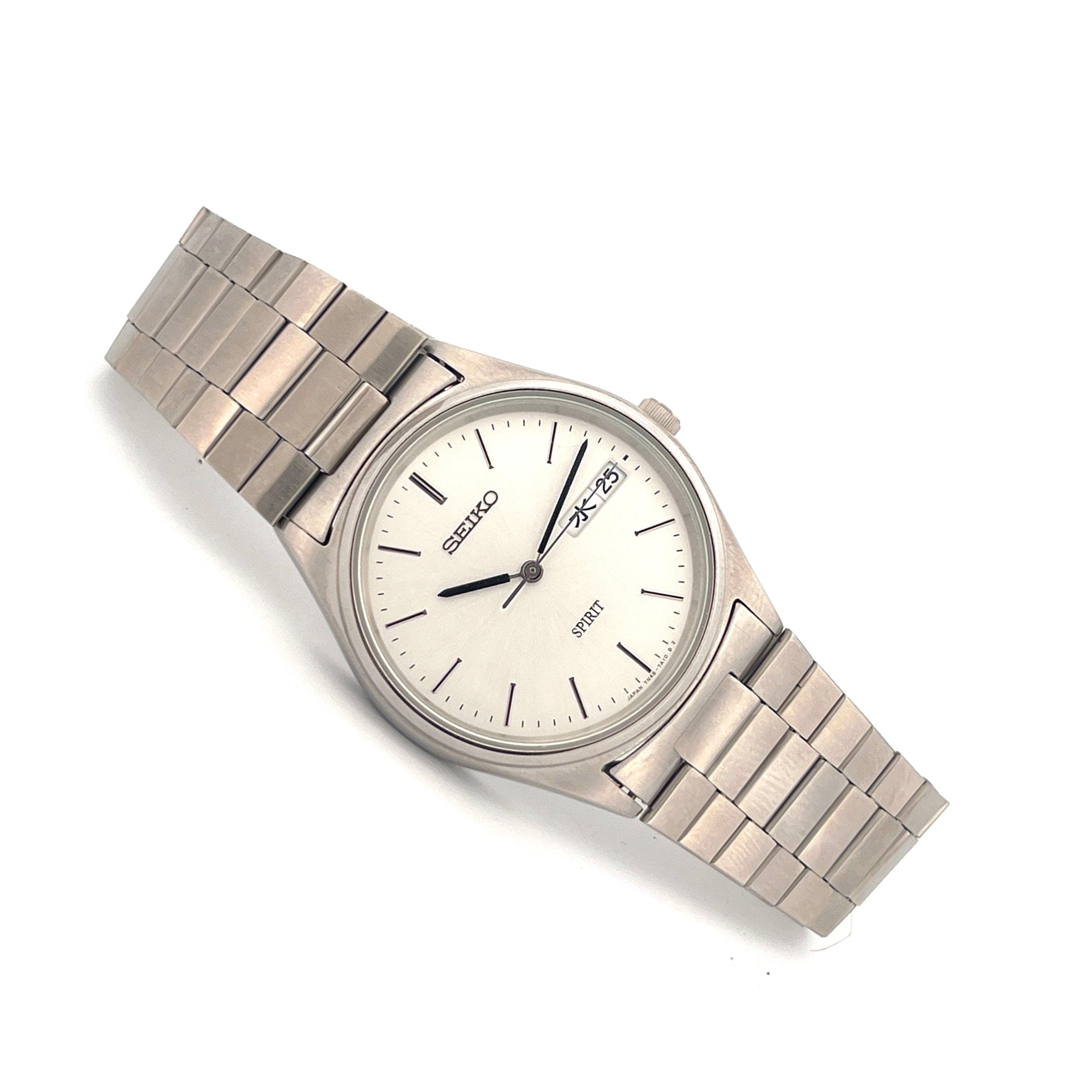 MINT Vintage Seiko Spirit Watch 7N48-7A00 1996 w/ Box & Manual